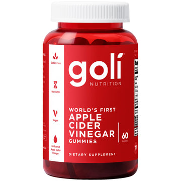 Goli Apple Cider Vinegar Gummies - Worlds First ACV Gummy with Vitamin B12, Beetroot & Pomegranate Goli buy supplements canada