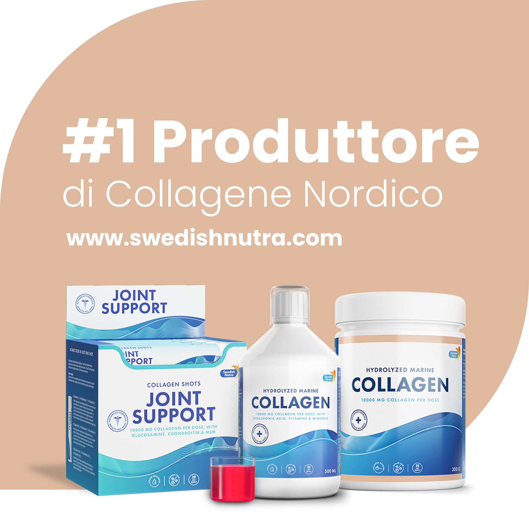 100% Marine Collagen Powder 300g I Pure Hydrolyzed Collagen Powder (Type I & III) Swedish Nutra buy supplements canada