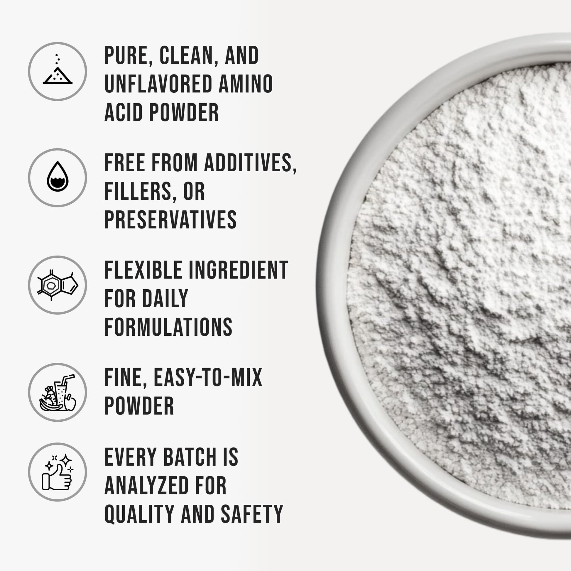 Pure L-Theanine Powder Unflavored Amino Acid Supplement Powder from Fine L-Theanine for Smooth Mixing Vegan Friendly Non-GMO No-Additives for Smoothies Drinks and Daily Nutrition Support, 3.2 oz (90g) WHYZ buy supplements canada