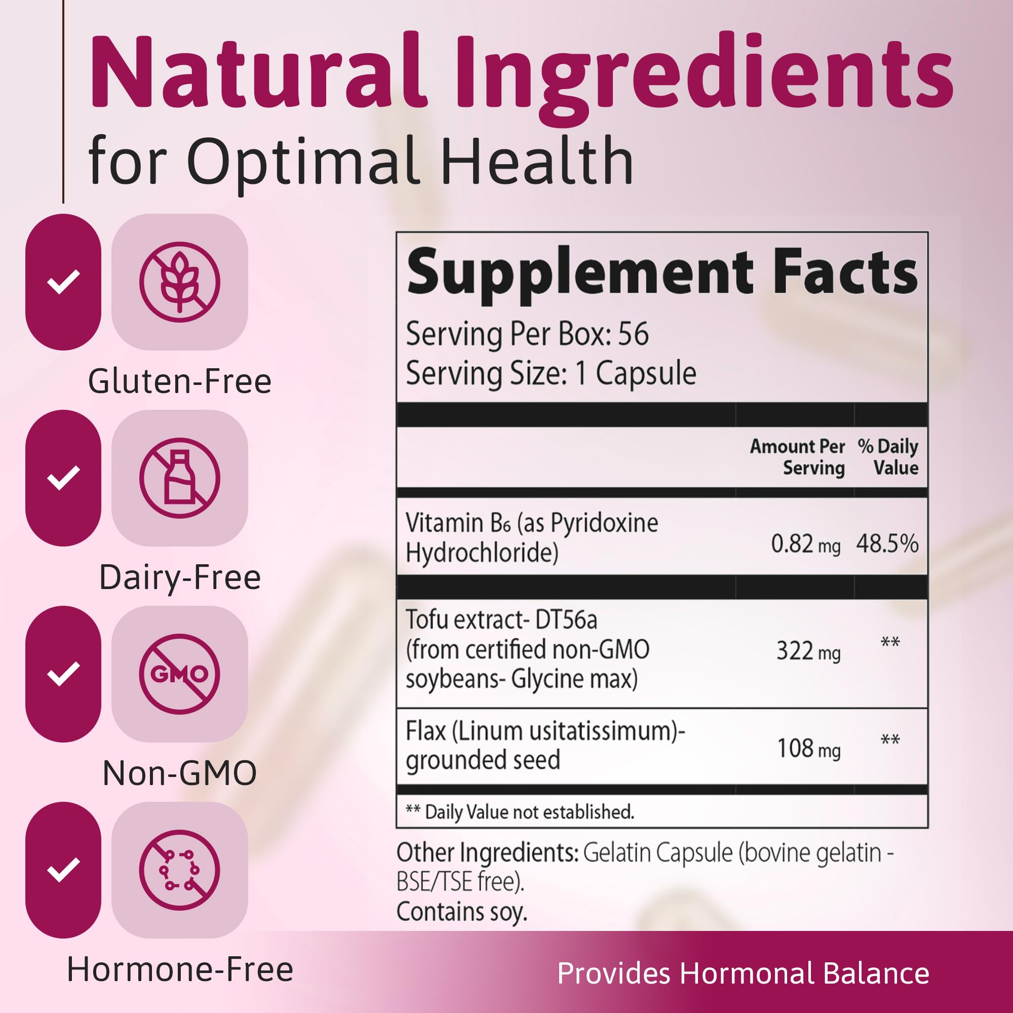 Femarelle® Recharge – Menopause Supplement for Women - Clinically Proven Menopause Relief - Hot Flashes, Night Sweats, Sleep & Libido Support Within 1st Month, Gluten-Free, GMO-Free & Hormone Free Femarelle buy supplements canada