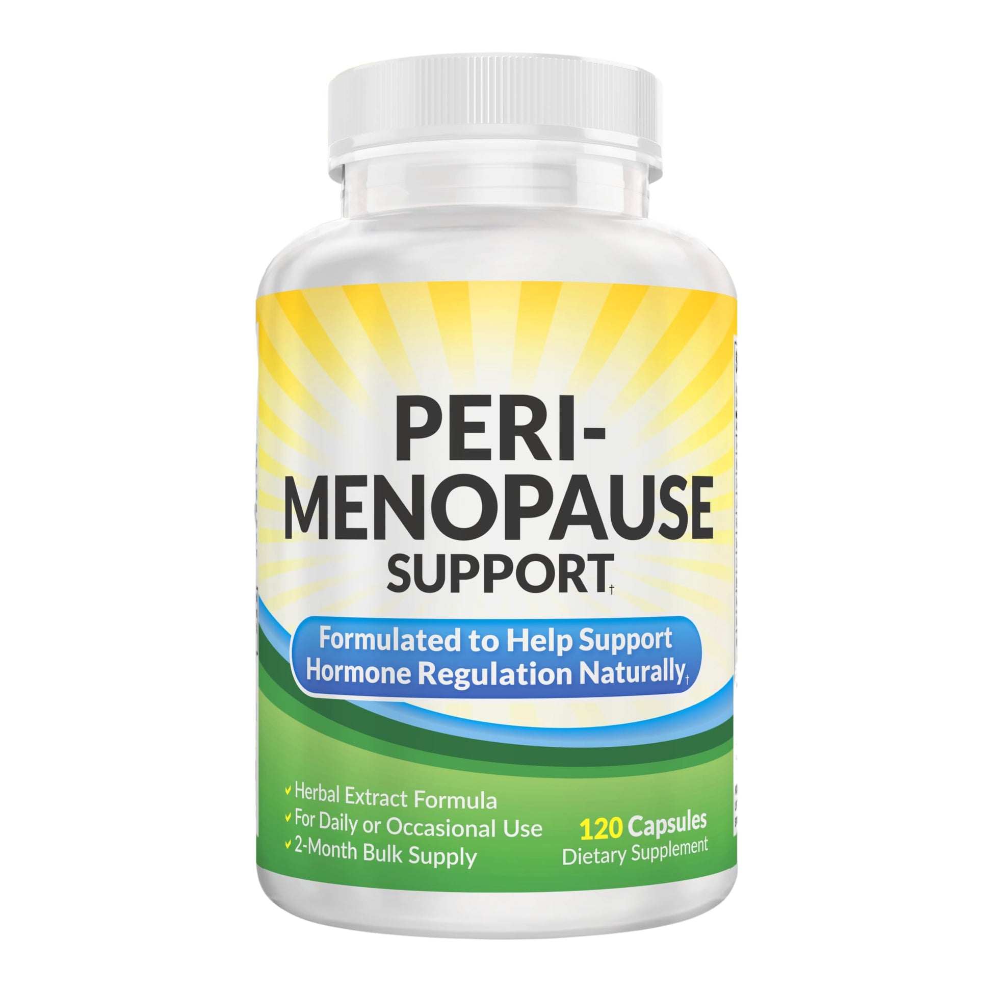 Perimenopause Support (2-Month) Supplement Blend | Women's Health & Hormone Support with 11 Herbs & Extracts | Female Hormonal Balance Supplements | 60-Day Bulk Supply | 120 Capsules Elevate Recovery Supplements buy supplements canada