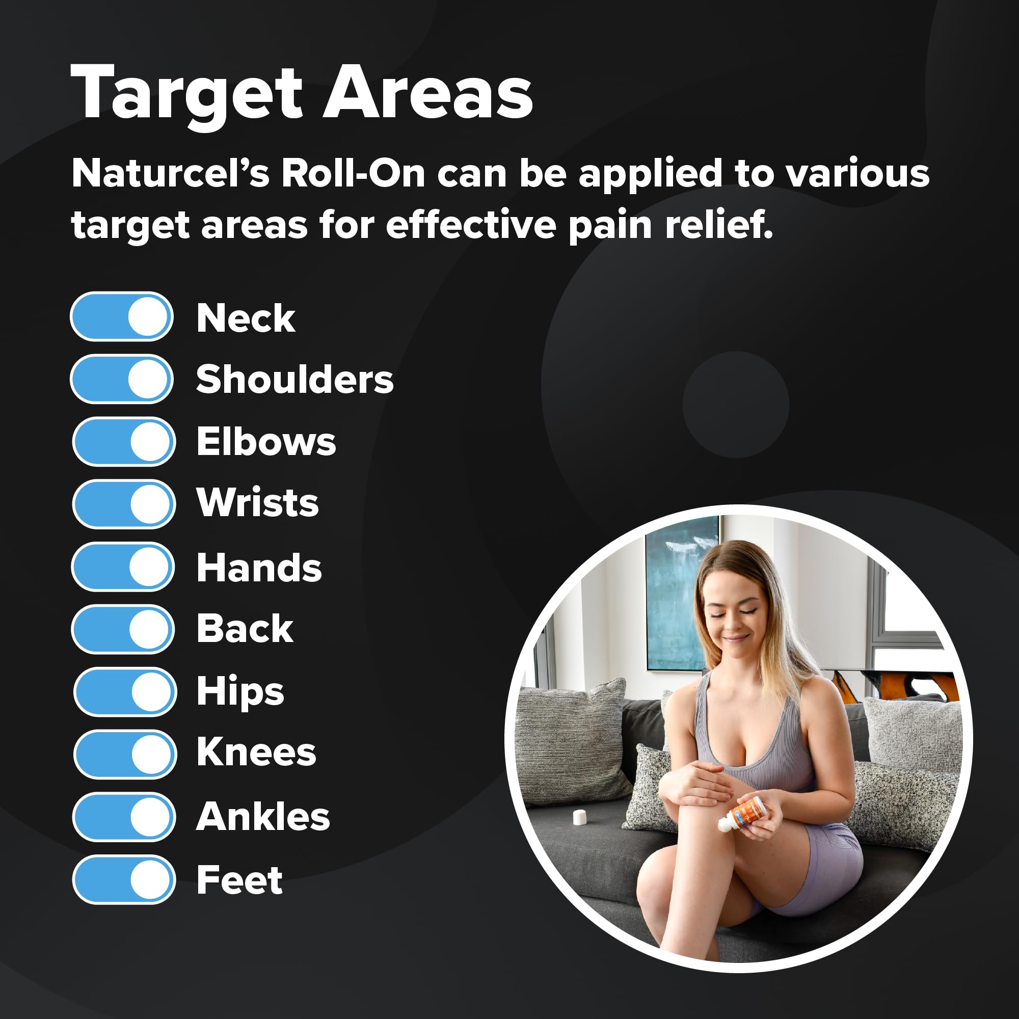 Naturcel Sport Roll-On, 2FL OZ, Topical Reliever for Aches and Pains of Muscles and Joints, Cooling, Fast Acting, Mess Free Massage Roller, Colorless Naturcel buy supplements canada