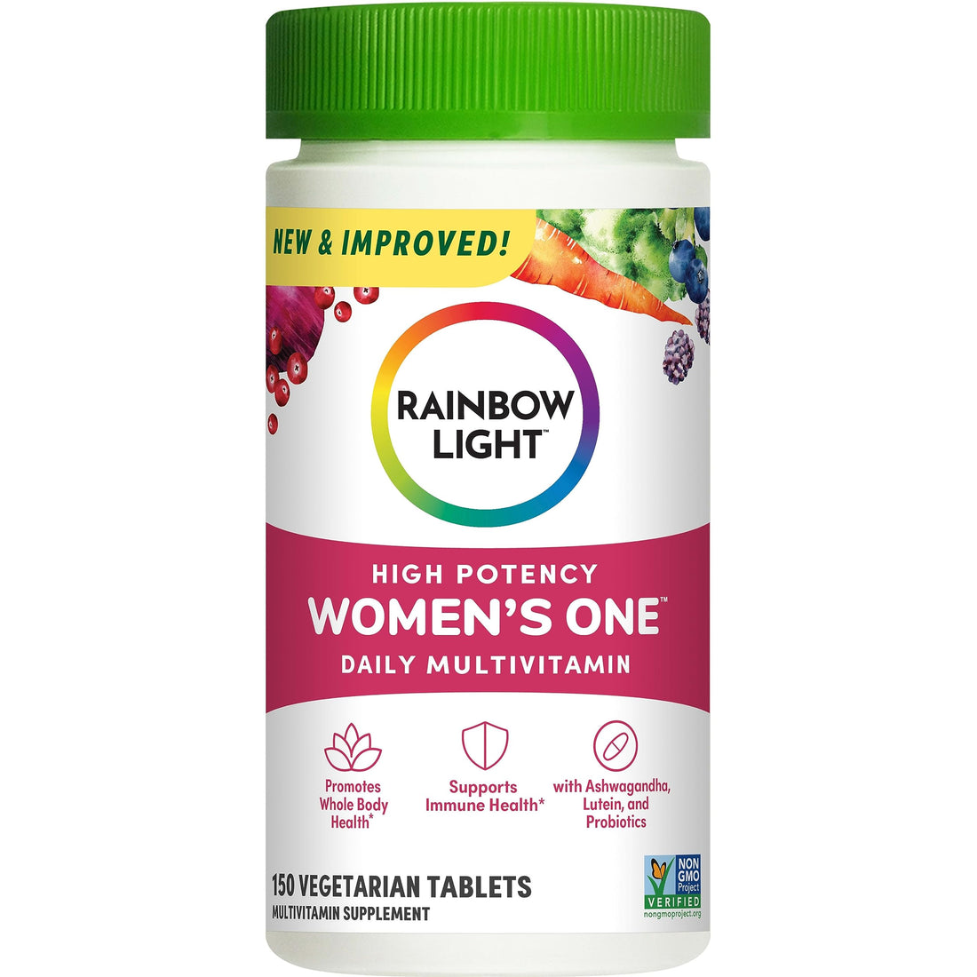 Rainbow Light Womens One High-Potency Daily Multivitamin, Womens Multivitamin Rainbow Light buy supplements canada