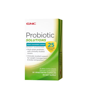 GNC Probiotic Solutions Weight Management Support with 25 Billion CFUs | Contains GNC buy supplements canada