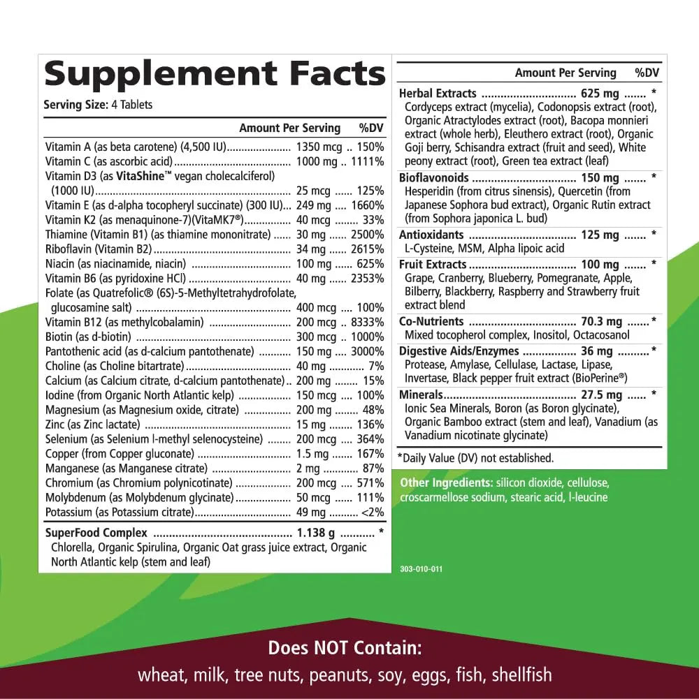 PURE ESSENCE LABS LifeEssence Multivitamin for Women and Men - Natural Herbal Supplement - Vitamin D, Vitamin D3, Vitamin B12 PURE ESSENCE LABS buy supplements canada