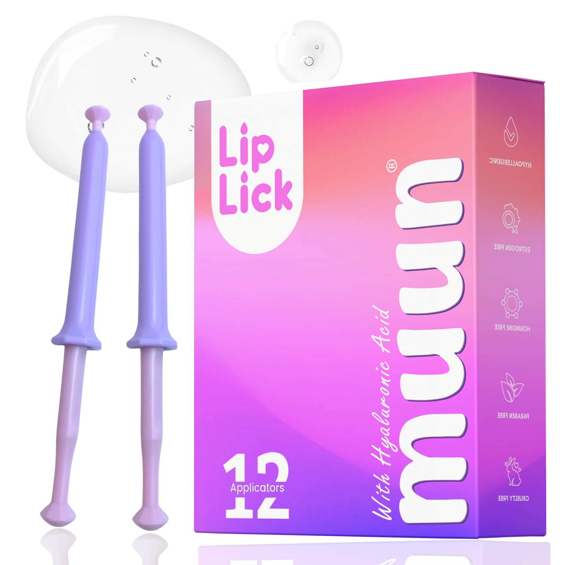 Muun Vaginal Moisturizer - Pack 12 Immediate Intimate Hydration - Dryness Burning Itching Muun buy supplements canada