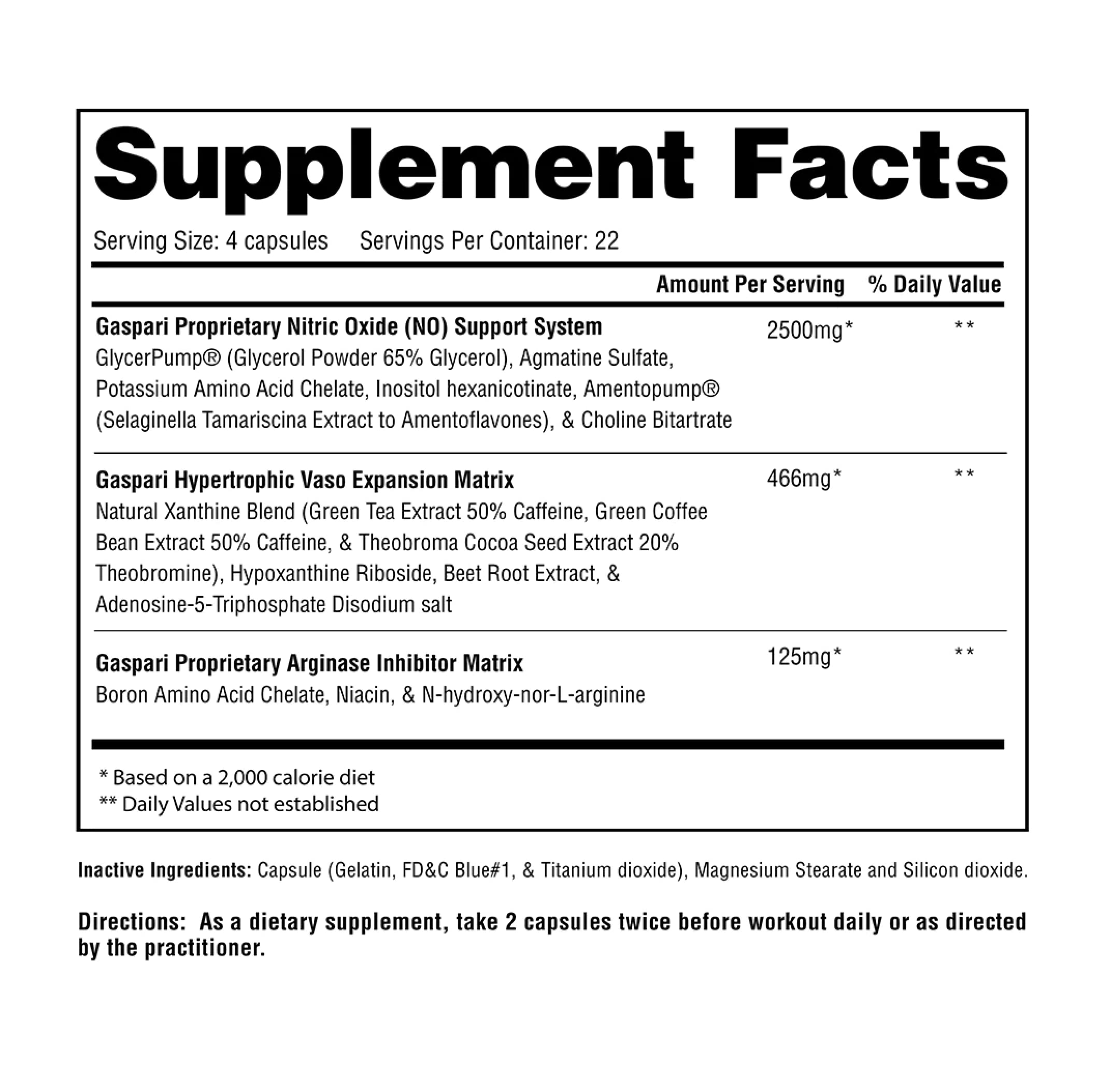 Gaspari Nutrition PlasmaJet, Legendary N.O. Nitric Oxide Maximizer, Increased Lean Mass Gaspari Nutrition buy supplements canada