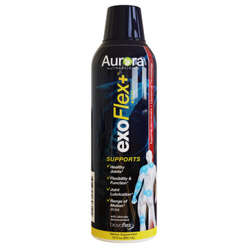 Aurora Nutrascience Micro-Pack Liposomal exoFlex+ with Vitamin C, Supports Joint Flexibility & Function, BiovaFlex Eggshell Membrane, Curcumin & Boswellia, Strwaberry Flavor, 30 Servings, 10 fl oz Vida Lifescience buy supplements canada