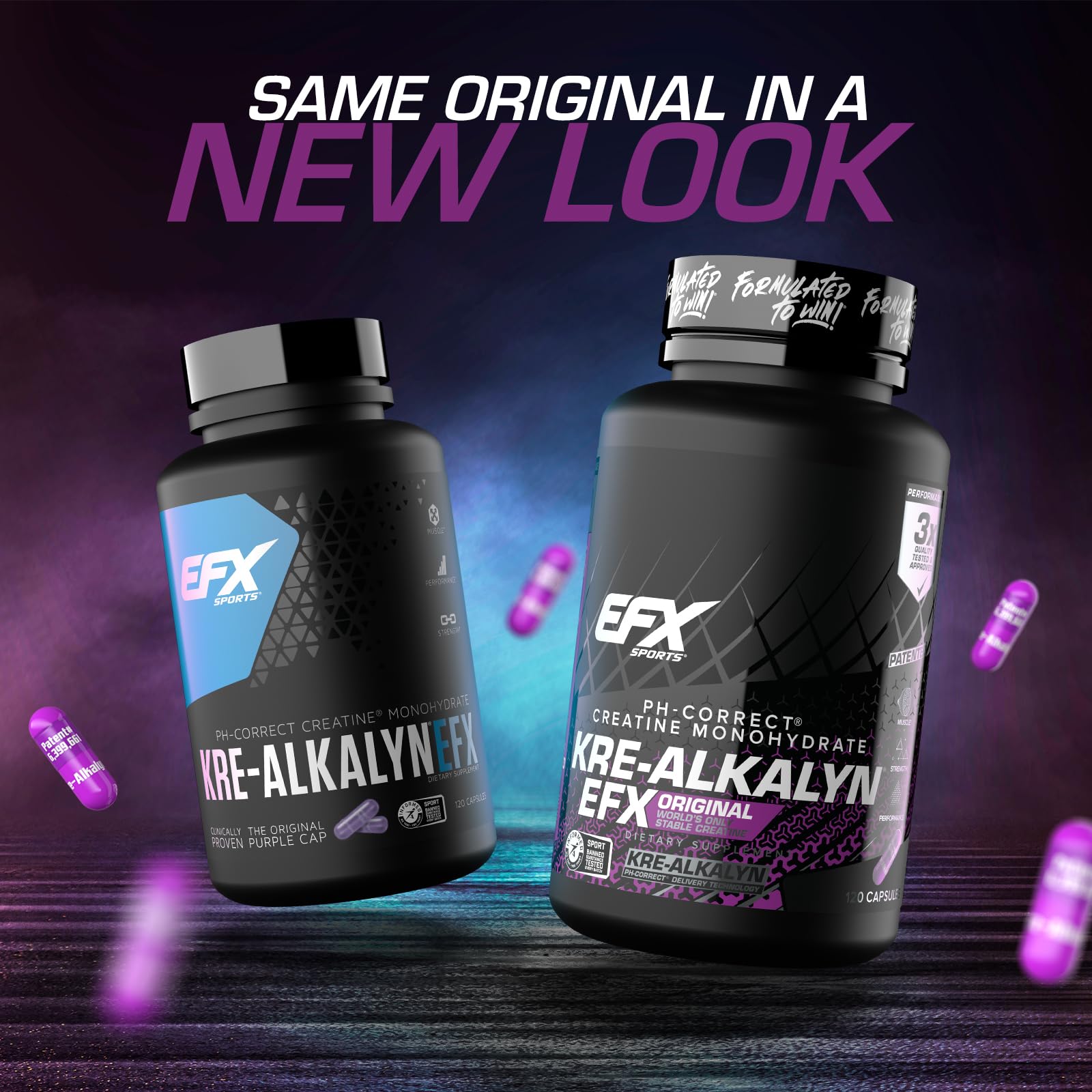EFX Sports Kre-Alkalyn EFX | pH Correct Creatine Monohydrate Pill Supplement | Strength, Muscle Growth & Performance EFX Sports buy supplements canada