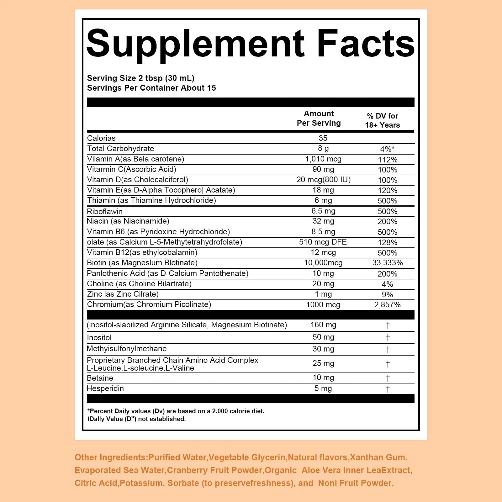 Zeniber MaayRuth Multivitamins Hair Growth&Liquid Multivitamins for Women, Biotin 10000mcg Liquid Multivitamin Hair Growth Supplement, 15.22 OZ Zeniber buy supplements canada