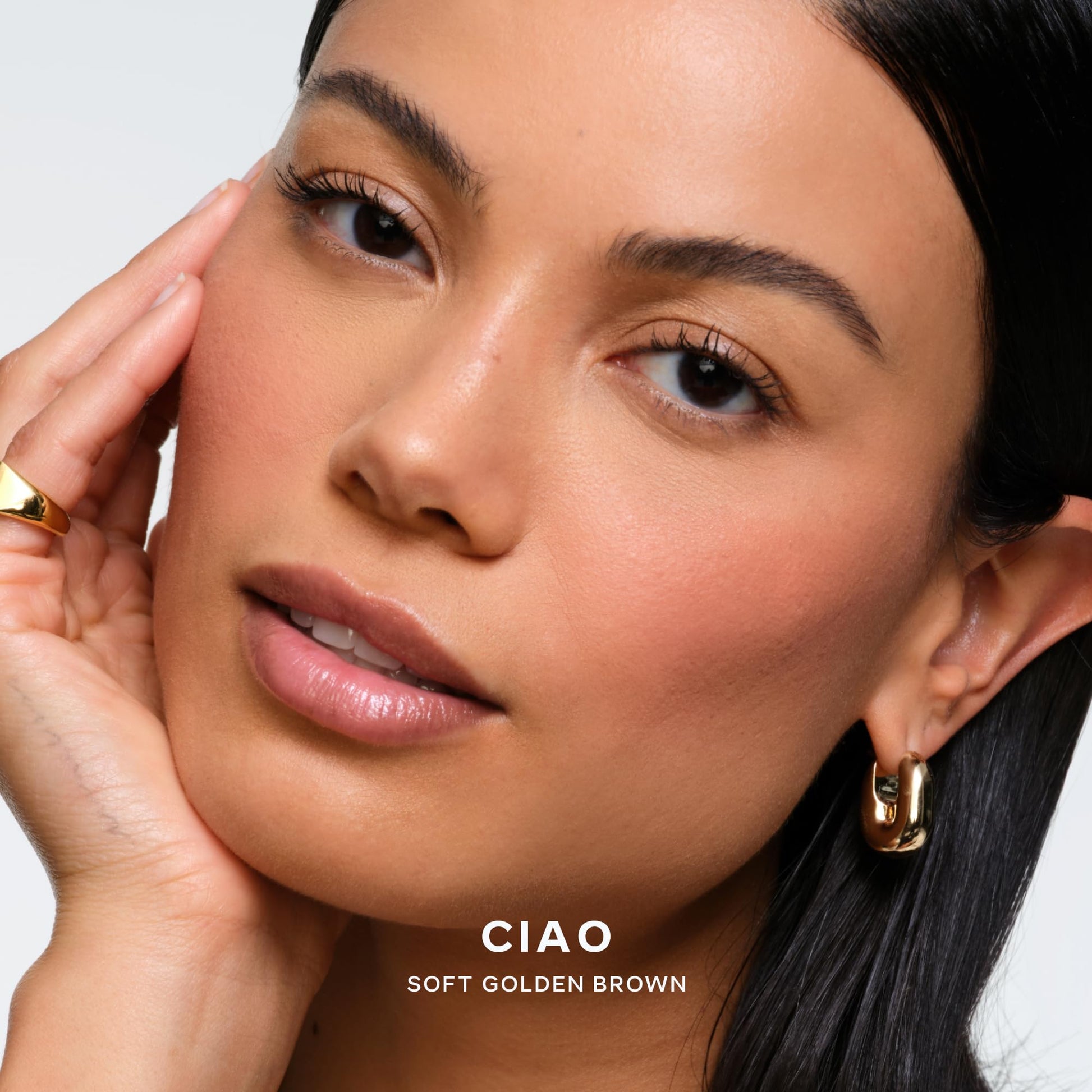 Saie SuperSuede Baked Blush - Talc-Free Powder Blush for Cheeks Infused with Hyaluronic Acid, Glycerin + Squalane - Hydrating Face Makeup for a Natural, Diffused Flush of Color - Ciao (0.1 Ounce) Saie buy supplements canada