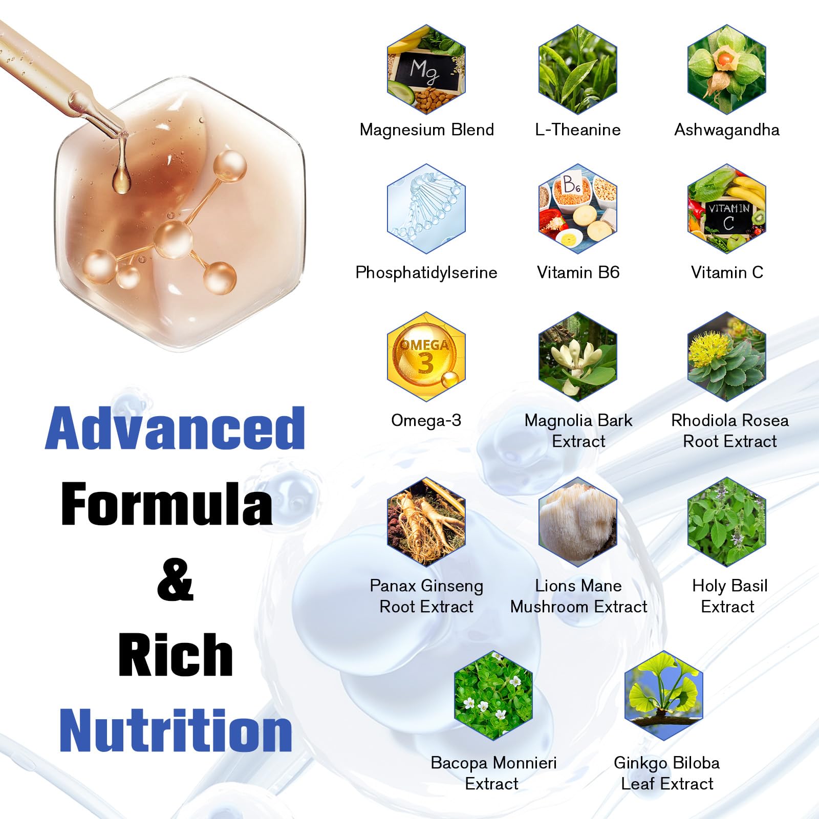 Totaria cortisol Supplement Liquid Drops Hormone Balance for Women Men with Magnesium Complex,Ashwagandha,Rhodiola Rosea,L Theanine,Phosphatidylserine Supplements Mood, Focus, Sleep Support 2 FL.OZ Totaria buy supplements canada