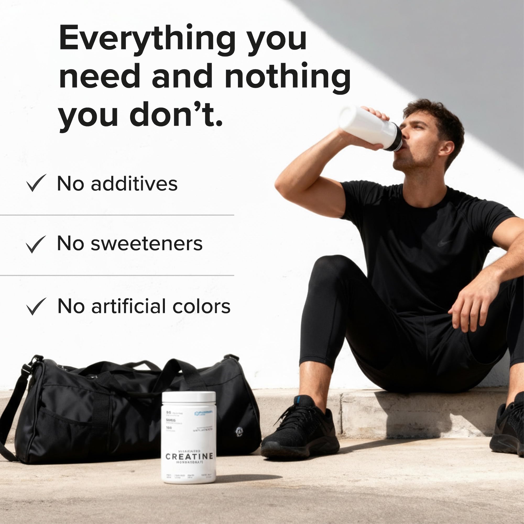 Puregen Labs Micronized Creatine Monohydrate Powder 500g – Pure, Unflavored, No Additives | 5000mg Per Serv (5g) - 100 Servings | Third Party Tested for Quality P Puregen Labs buy supplements canada