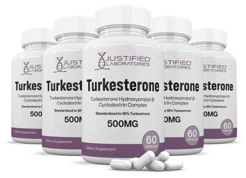 Justified Laboratories (5 Pack Turkesterone 500mg 10% Standardized Naturally Increase Justified Laboratories buy supplements canada