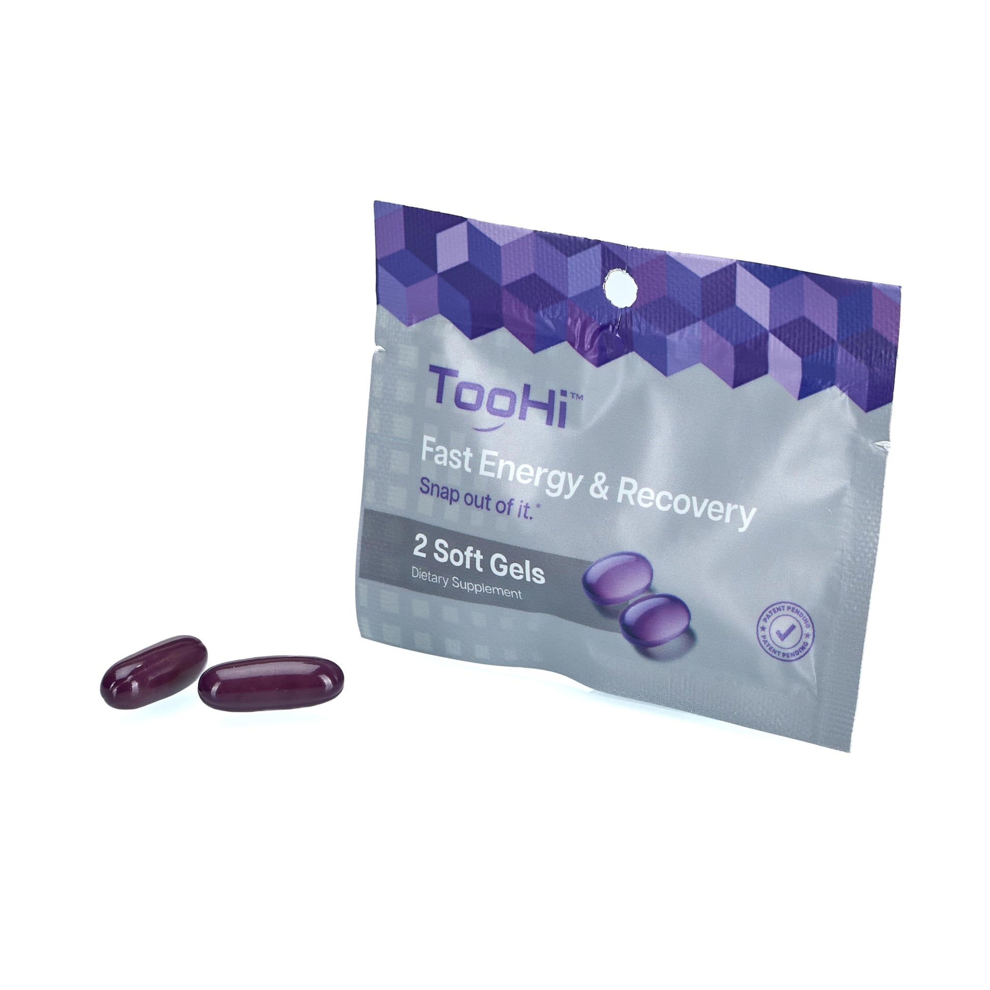TooHi Reset Softgels - Proprietary Blend with Additional Caffeine (84mg), L-Theanine & Electrolytes | Patent Pending - 10 Doses TooHi buy supplements canada