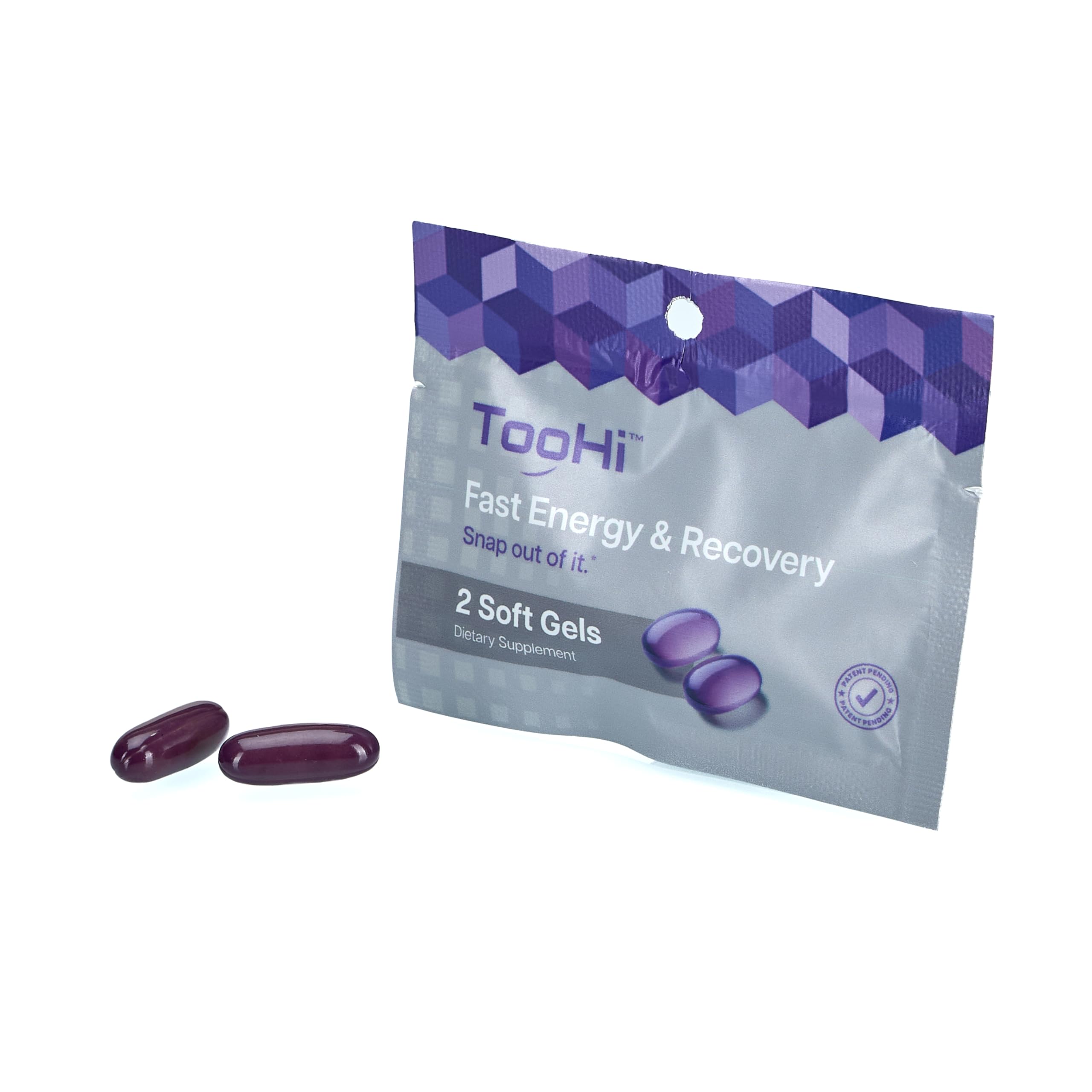 TooHi Reset Softgels - Proprietary Blend with Additional Caffeine (84mg), L-Theanine & Electrolytes | Patent Pending - 10 Doses TooHi buy supplements canada