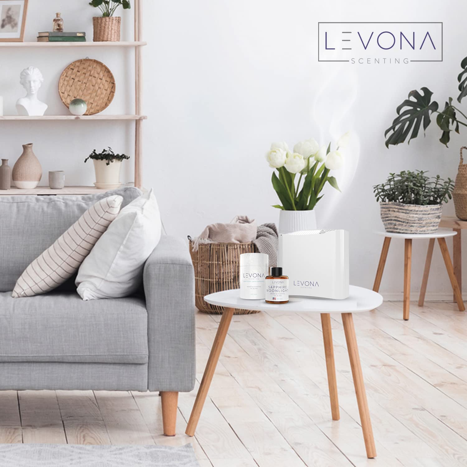Levona Scent Pure Essential Oils For Diffusers For Home, Hotel & Office - Sapphire Moonlight Essential Oil LEVONA SCENT buy supplements canada