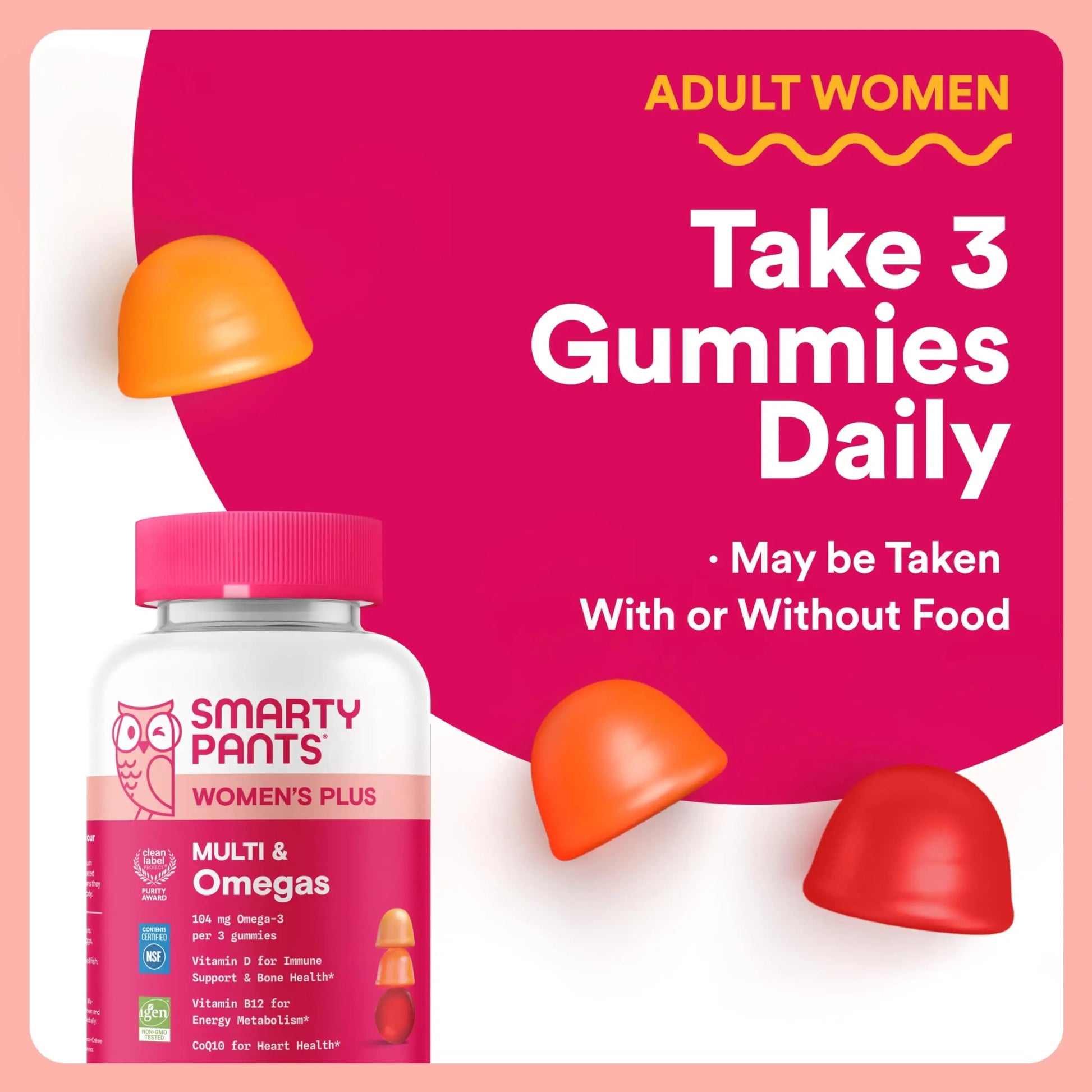 SmartyPants Mother & Daughter Daily Nutrition Bundle: Women’s + Teen Girl Multivitamin Gummies with Omega-3, Biotin, Vitamins D3, B12, A SmartyPants buy supplements canada