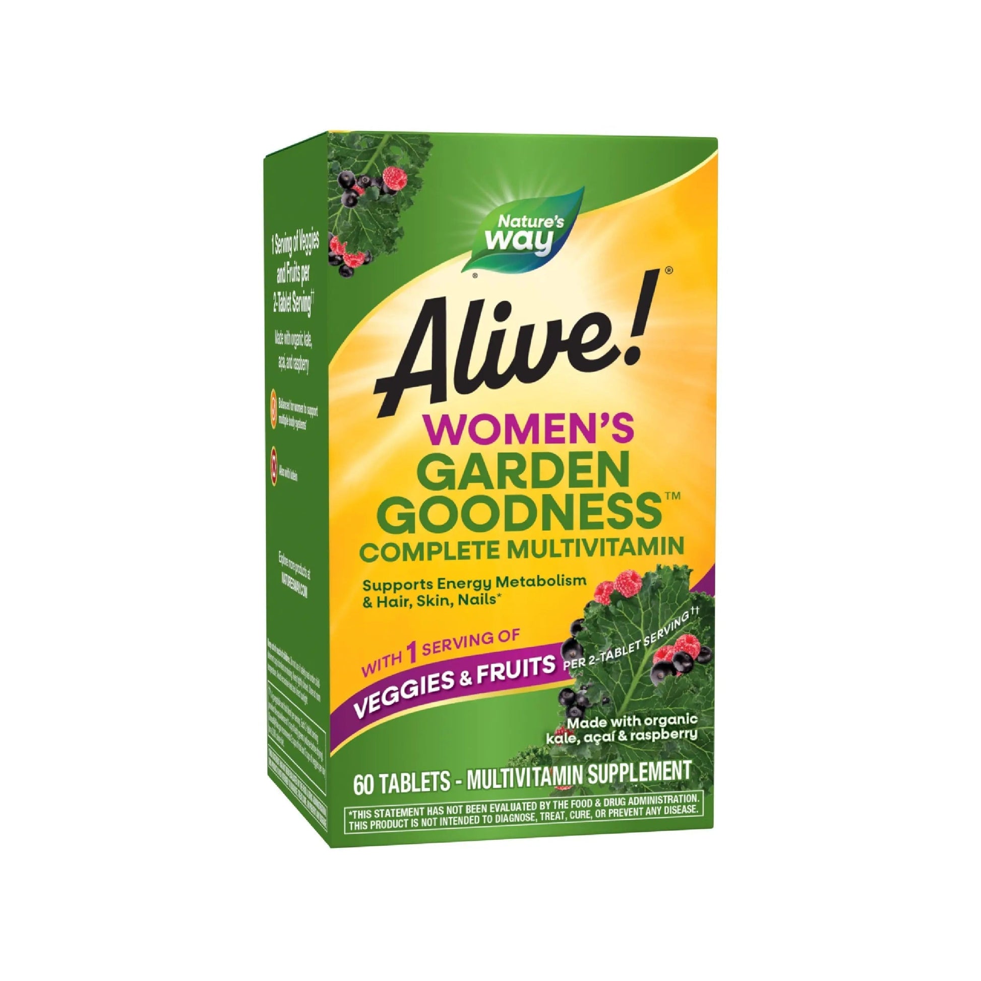Nature's Way Alive! Garden Goodness Multivitamin for Women, High Potency B-Vitamins to Support Cellular Energy Nature's Way buy supplements canada