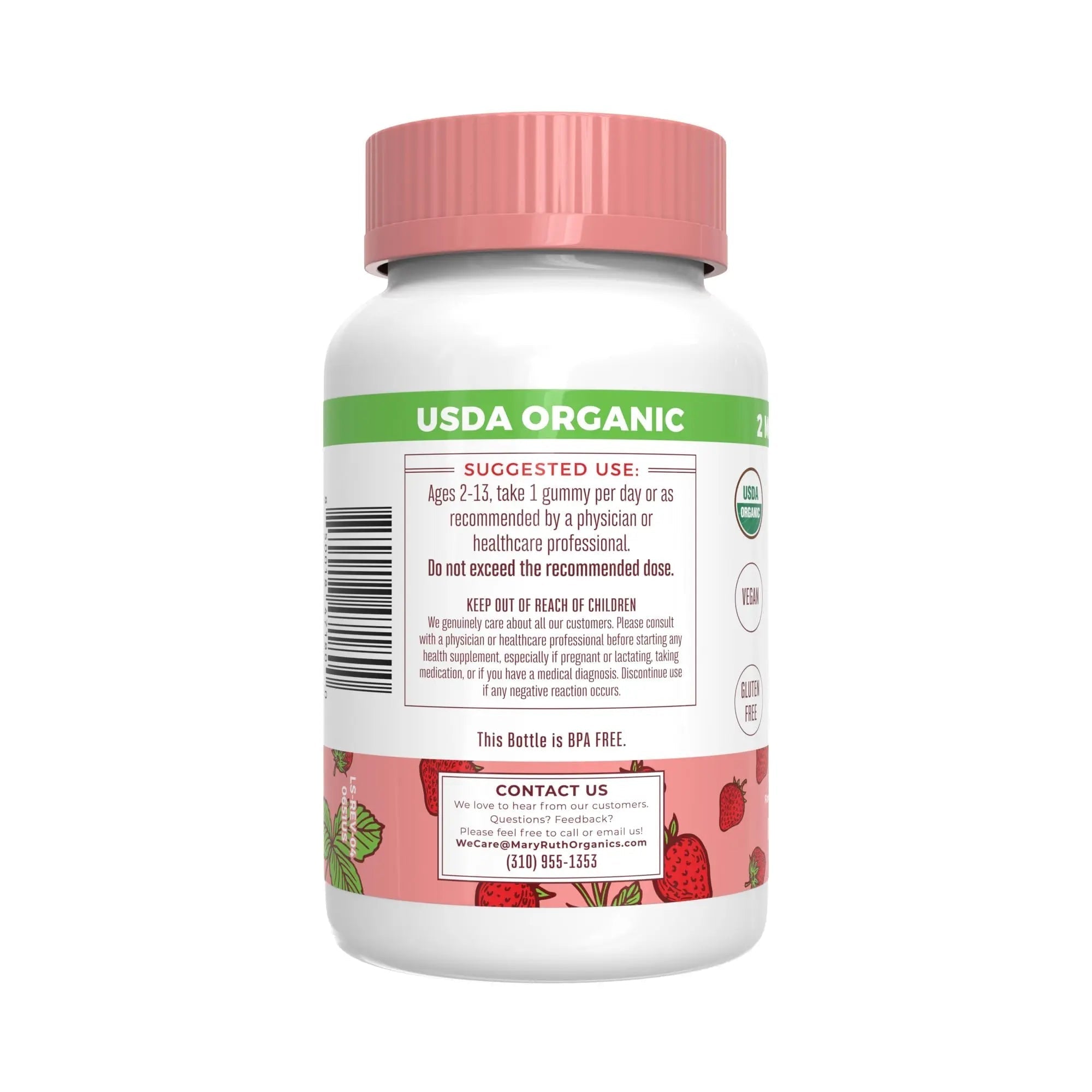 MaryRuth Organics Gummies for Kids–Multivitamin (Mixed Berry & Cherry), & Probiotic (Strawberry) | USDA Organic, No Gelatin! | MARYRUTH'S buy supplements canada