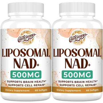 Liposomal NAD+ 500 MG Supplement, True NAD Plus Supplement, Superior Absorption, Boost NAD+ More Efficient Than Nicotinamide Riboside for Cellular Energy, Healthy Aging, 120 Serving Caenciennes buy supplements canada