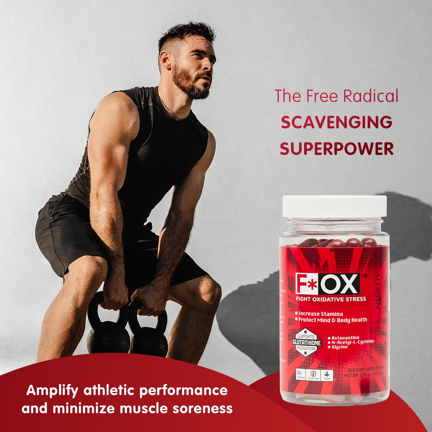 Alexsyn Antioxidant Support Formula – Concentrated Vegan & Gluten-Free Capsules – Helps Defend Against Oxidative Stress and Maintain Daily Vitality – 60 Capsules Alexsyn buy supplements canada