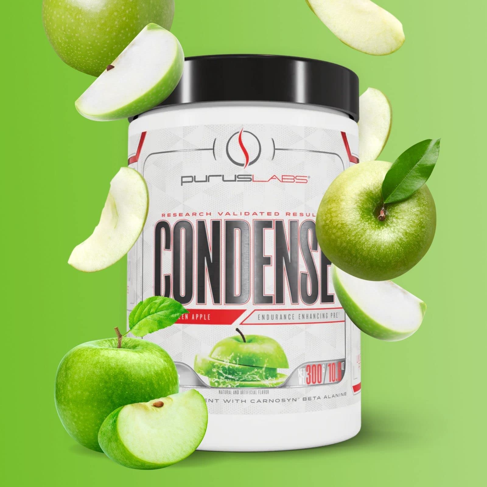 Purus Labs CONDENSE PreWorkout Powder, 40 Servings (Crisp Green Apple) Purus Labs buy supplements canada