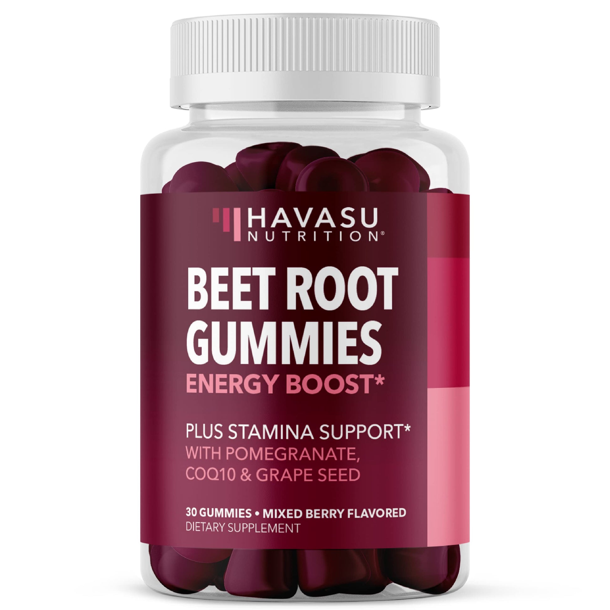 Beet Root Gummies with COQ10 Energy Supplement | Nitric Oxide Supplement for Healthy HAVASU NUTRITION buy supplements canada