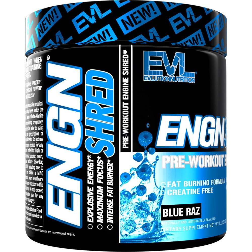 EVL Ultimate Pre Workout Powder - Thermogenic Fat Burn Support Preworkout Powder Evlution buy supplements canada