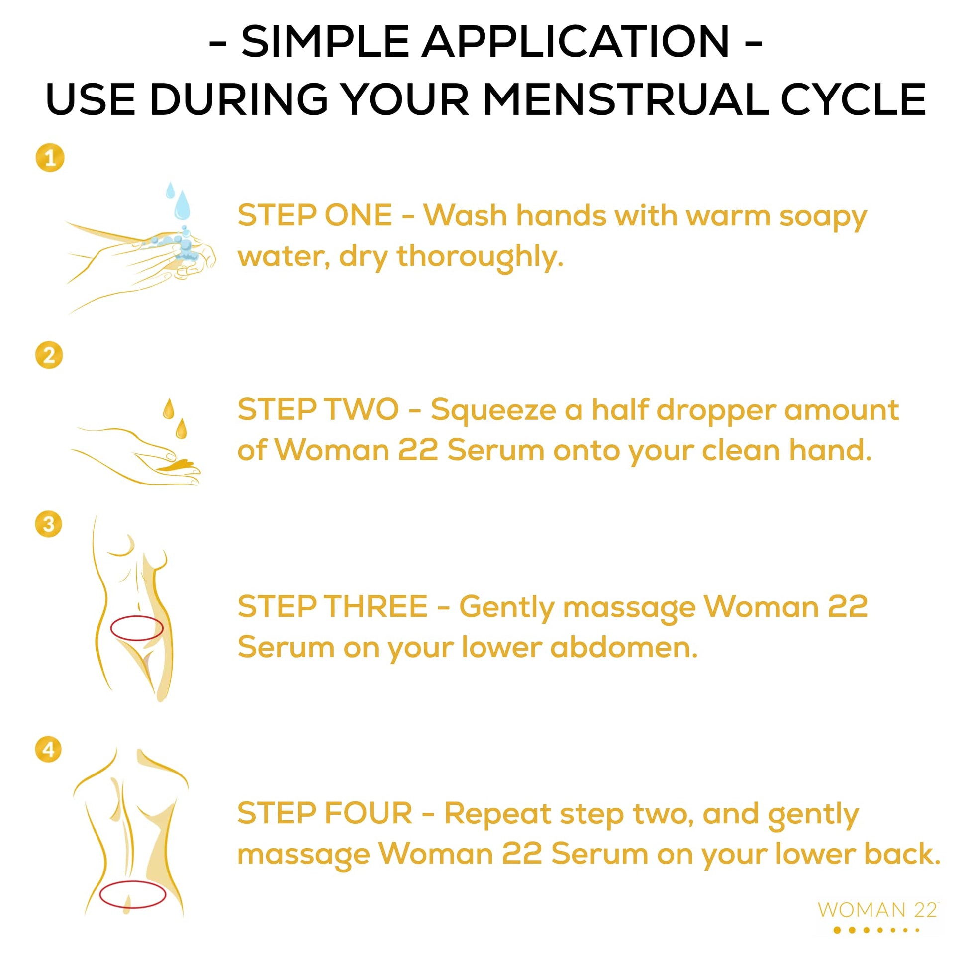 Topical Soothing Serum for Difficult Periods, Cramps, Bloating & more. Apply Lower Abdomen Woman 22 buy supplements canada