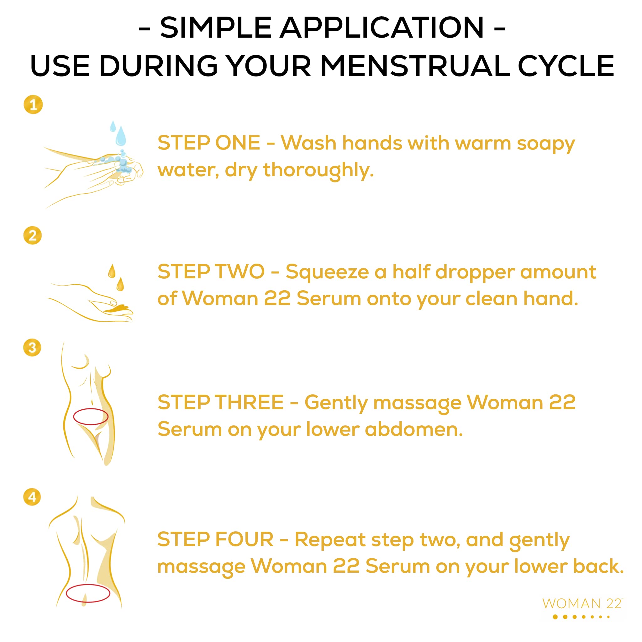 Topical Soothing Serum for Difficult Periods, Cramps, Bloating & more. Apply Lower Abdomen Woman 22 buy supplements canada