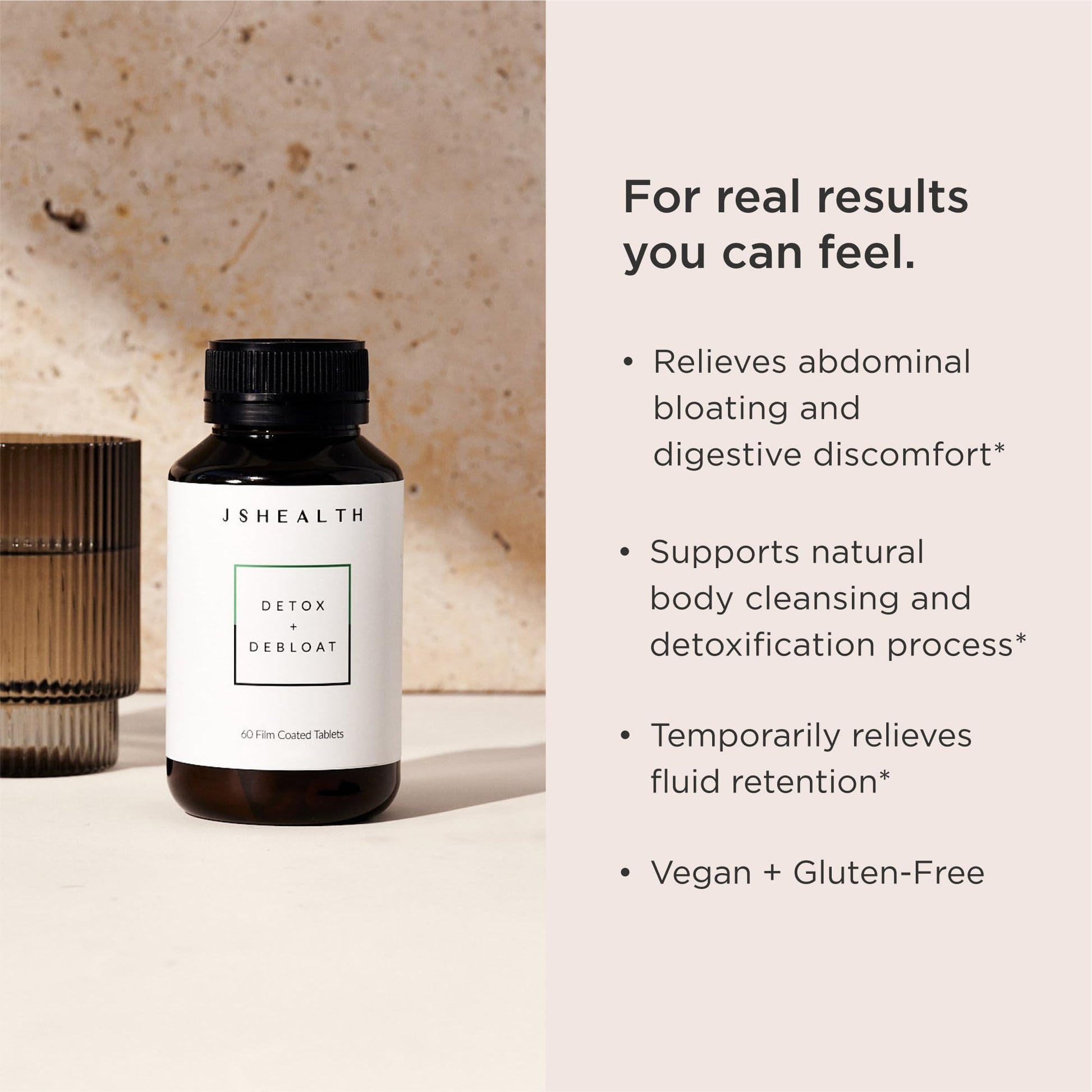 JSHealth Vitamins Detox and Debloat Liver Health Formula | Liver Detox Pills | Debloating JSHealth buy supplements canada