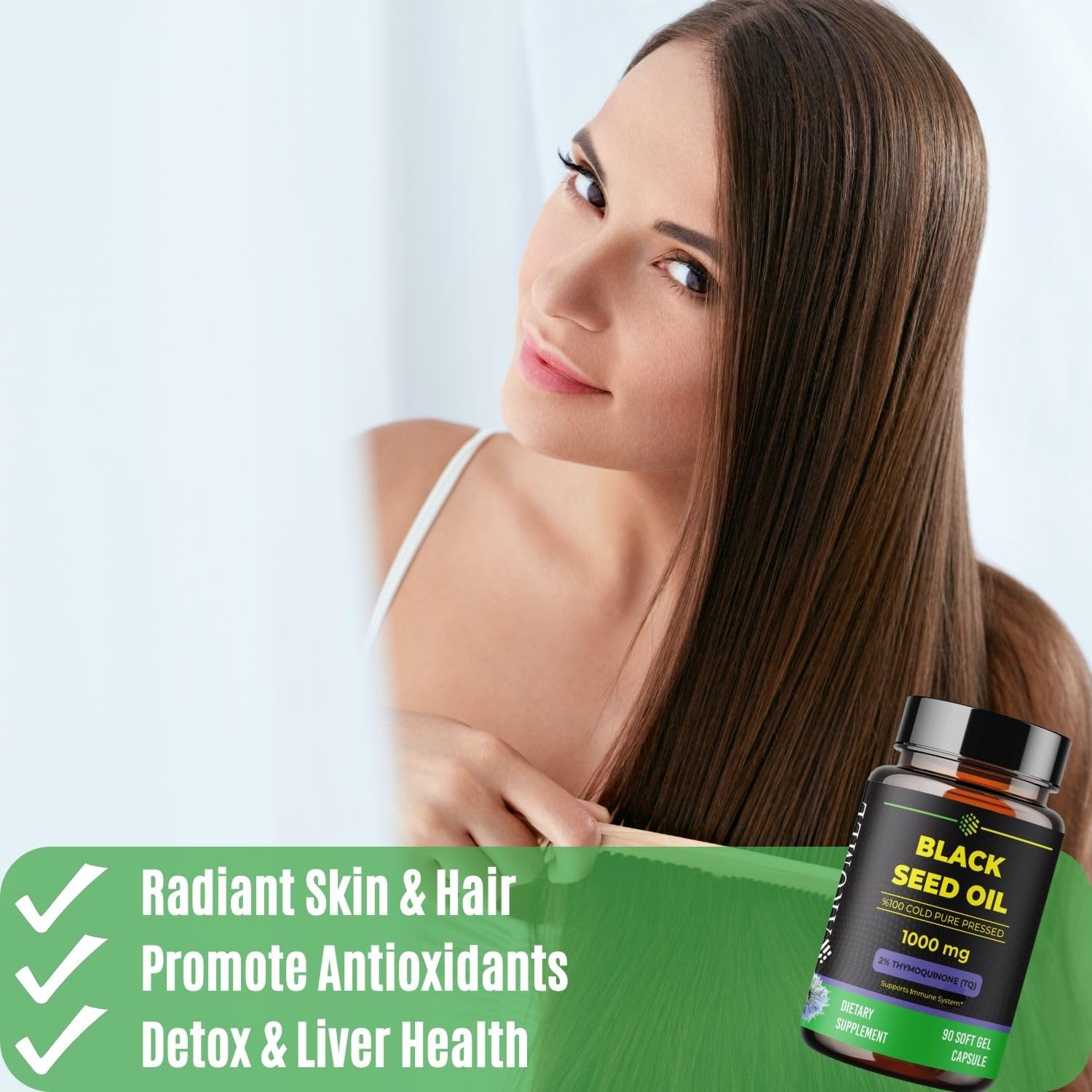 aromel Black Seed Oil Capsules, 90 Days Supply, 2% Thymoquinone, Non-GMO aromel buy supplements canada