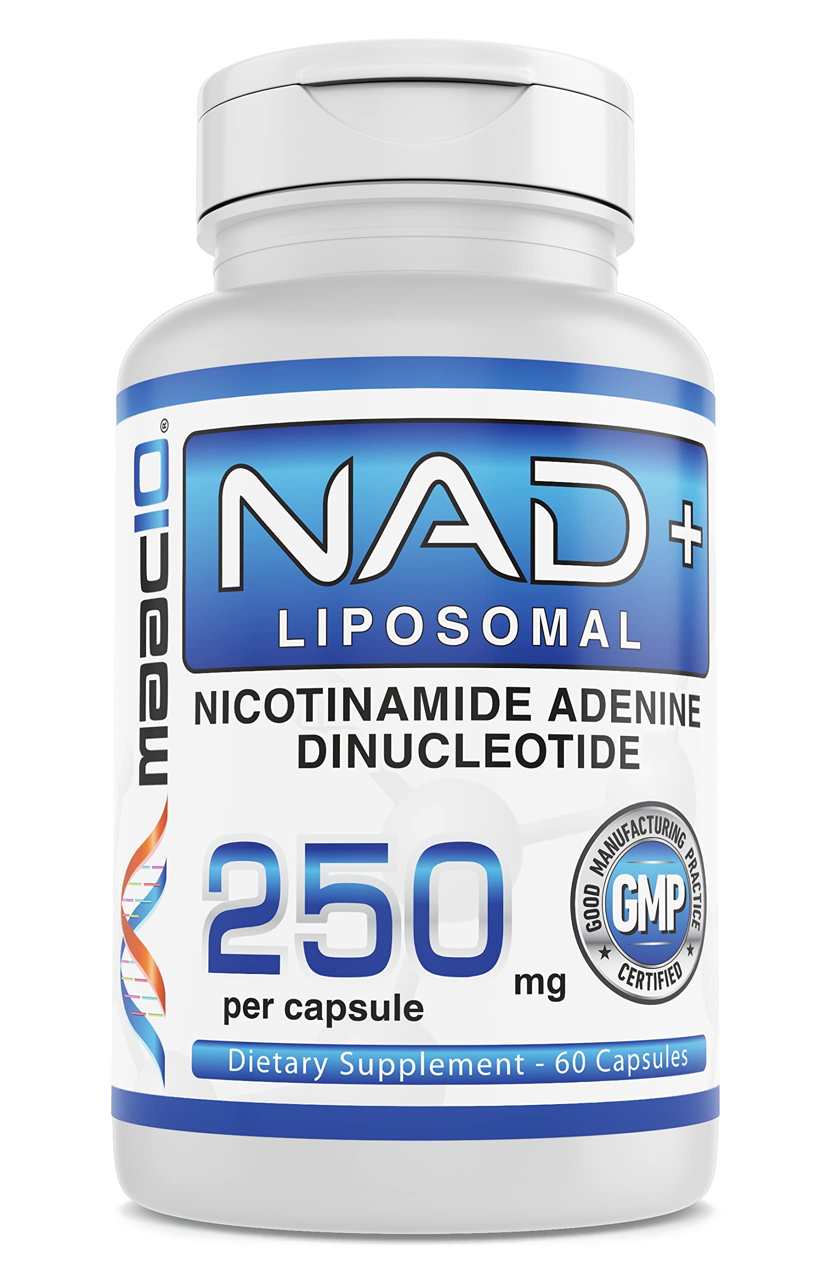 MAAC10 Liposomal NAD Supplement 500mg Serving (2x250mg Capsules) Actual Nicotinamide Adenine Dinucleotide MAAC10 buy supplements canada