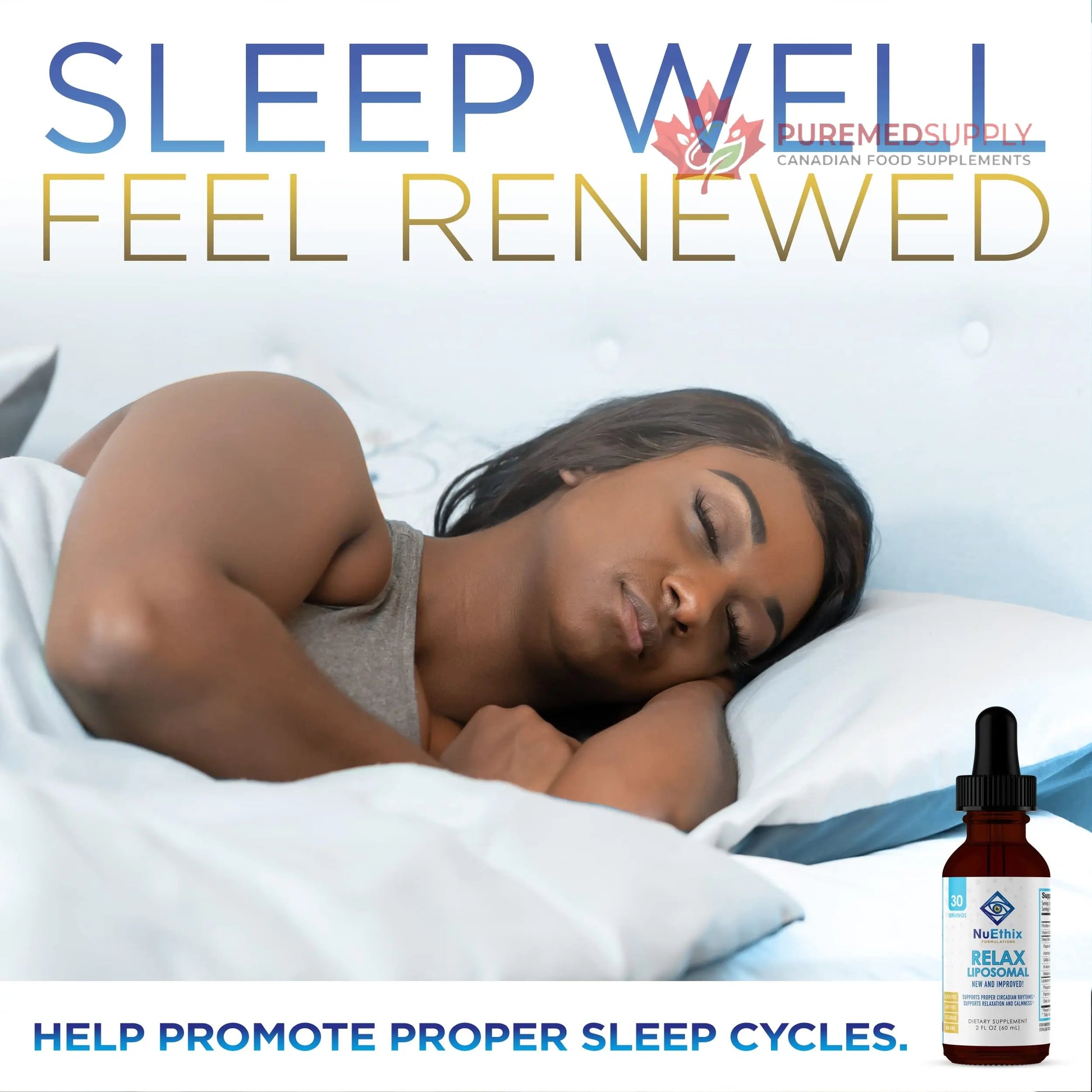 NuEthix Formulations Relaxation Supplement Bundle: Cort-Eaze Cortisol-Control Supplement, 60 Capsules, 30 Servings and Relax Liposomal, 2 Fluid Ounces, 30 Servings NuEthix Formulations buy supplements canada