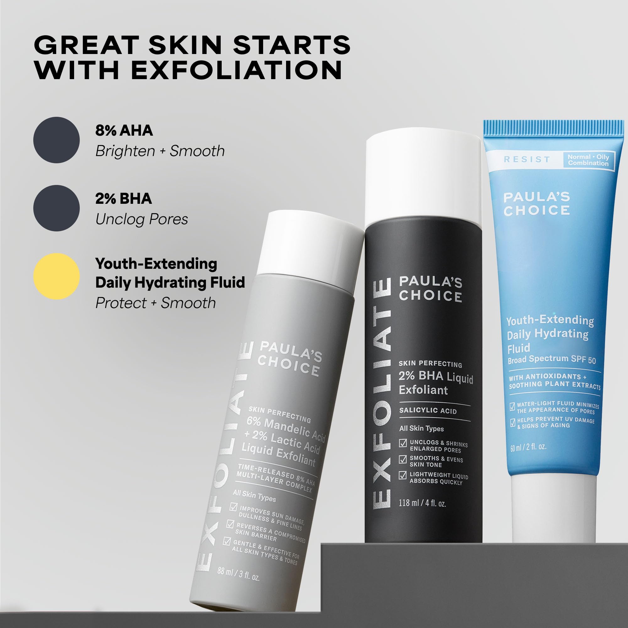 Paula's Choice RESIST Daily Hydrating Fluid Face Moisturizer with SPF 50 Sunscreen, Face Sunscreen for Oily Skin, Chamomile & Vitamin E Paula's Choice buy supplements canada