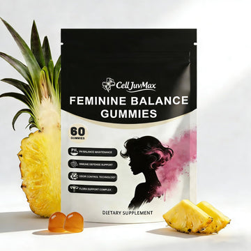 YFDSRF Feminine Balance Probiotic Gummies for Women - with Hawaiian Pineapple, pH Balance Support, Healthy Odor & Flora, Vaginal & Immune Health, Vegan Dietary Supplement - 60 Gummies (1) YFDSRF buy supplements canada