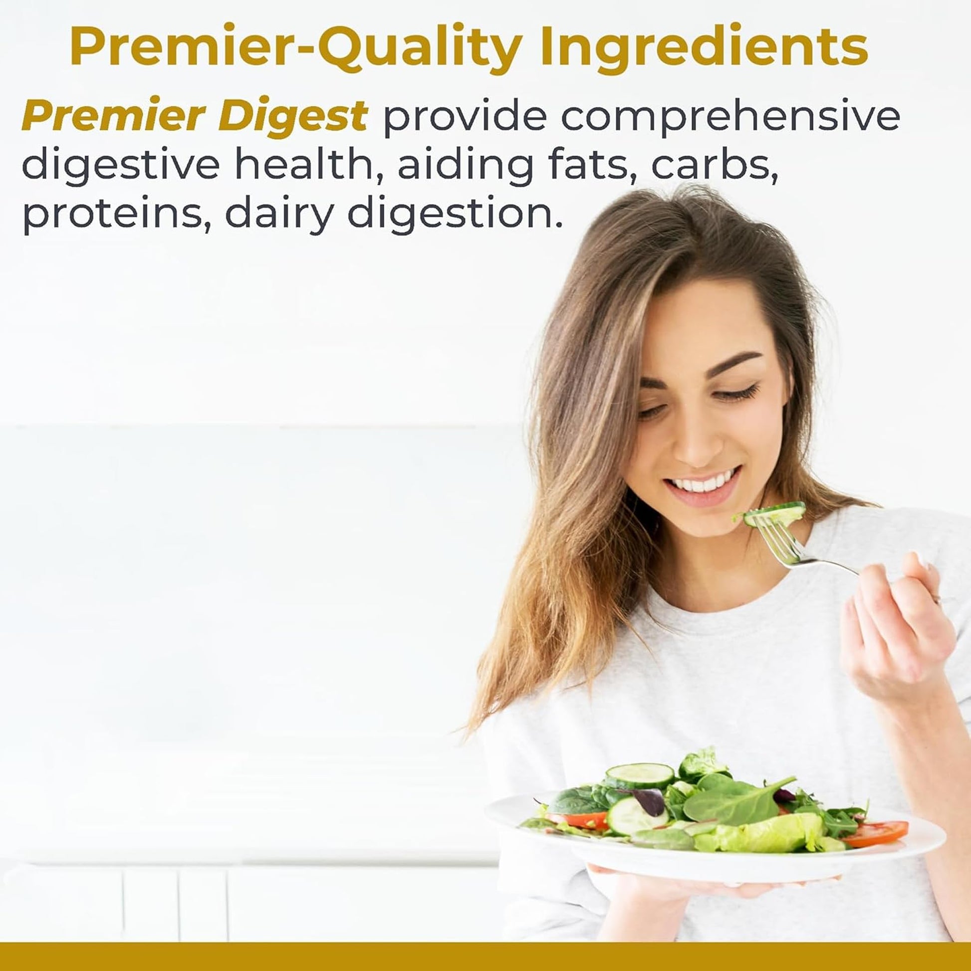 Premier Research Labs Active Digestive Enzymes with Probiotic and Prebiotics - Promotes Full-Spectrum Digestive Support - with Amylase, Protease & Lipase, 60 Plant-Sourced Capsules Premier Research Labs buy supplements canada
