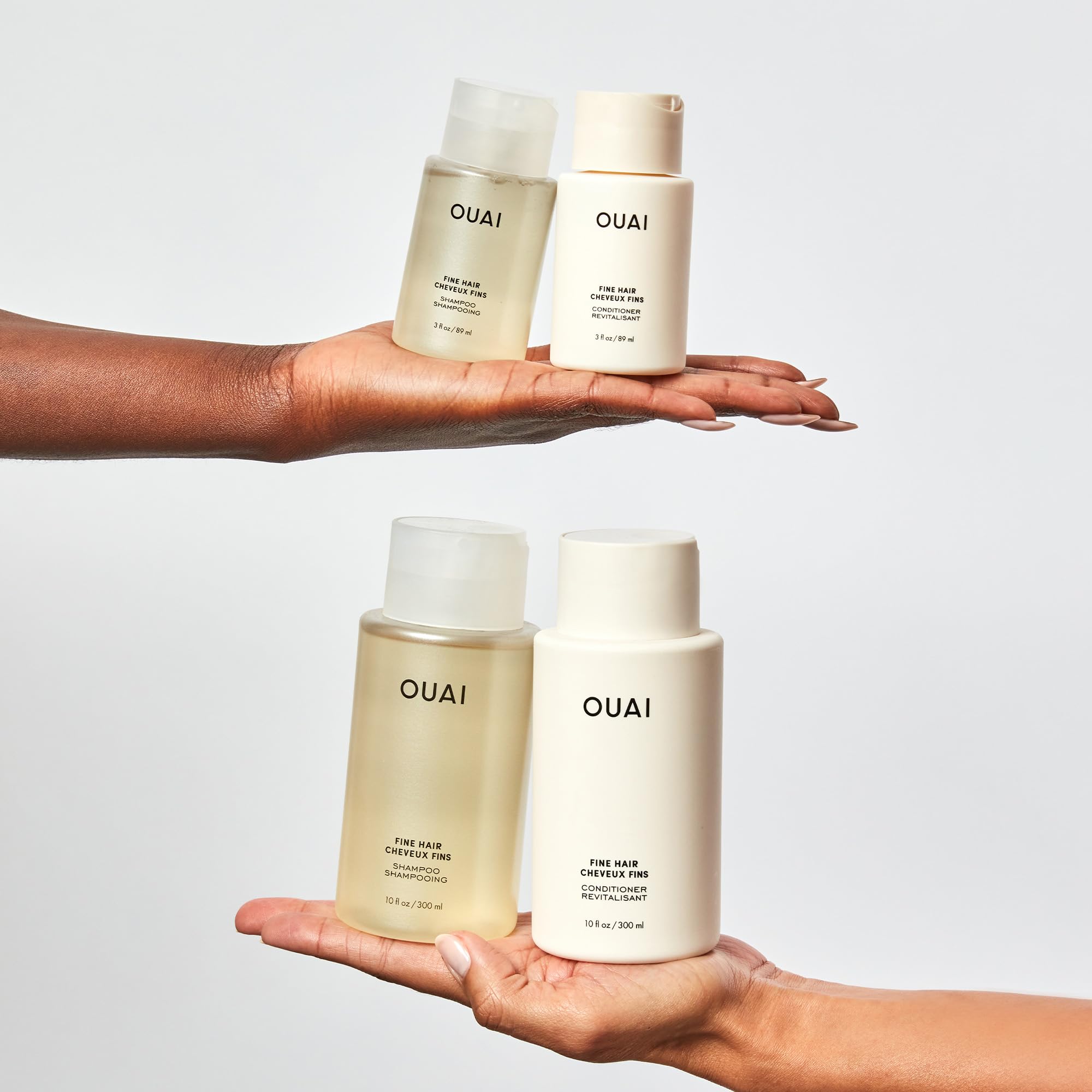 OUAI Fine Shampoo Travel Size - Volumizing Shampoo with Strengthening Keratin, Biotin & Chia Seed Oil for Fine Hair - For Clean, Weightless Body - Paraben, Phthalate & Sulfate Free Hair Care (3 Fl Oz) OUAI buy supplements canada