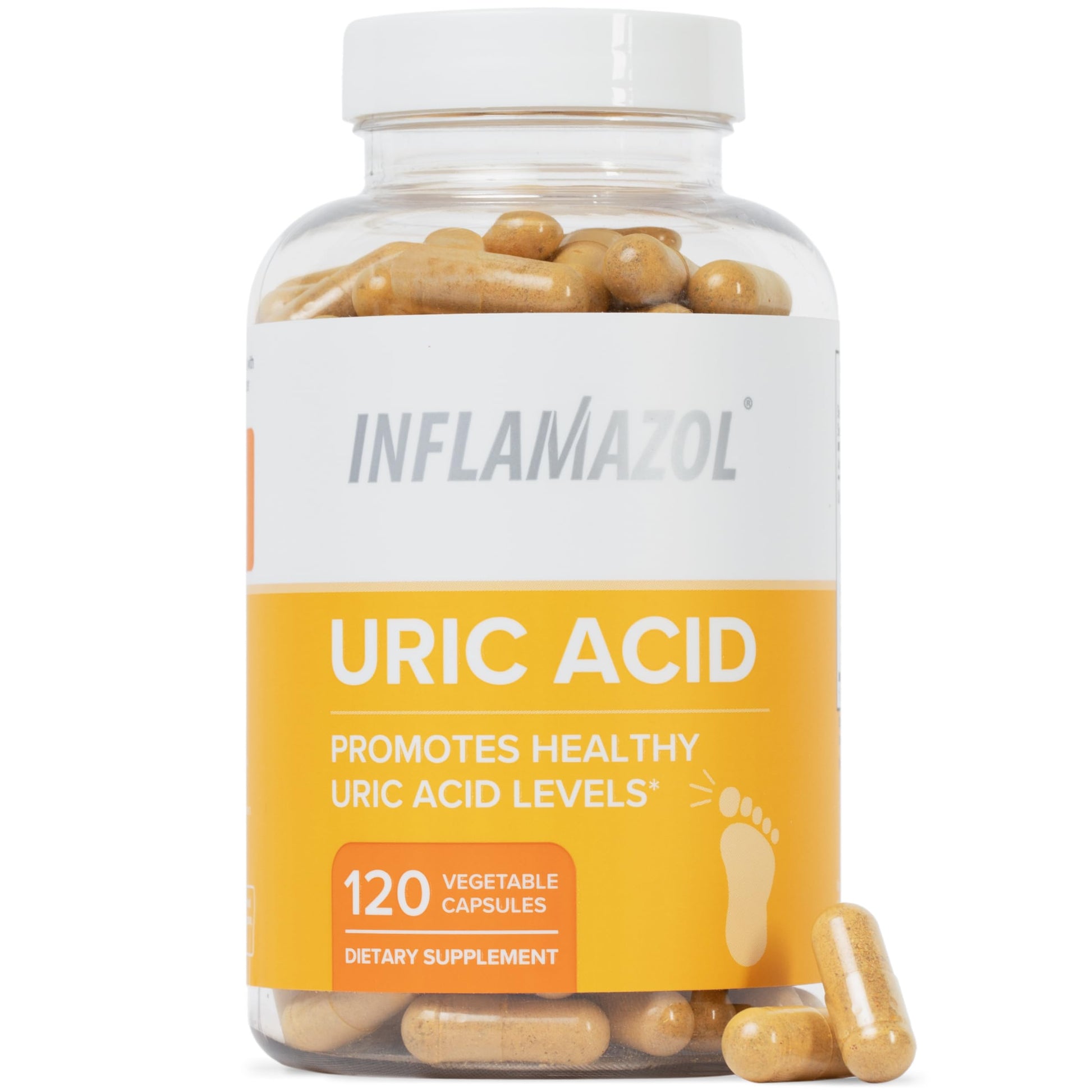 Inflamazol Uric Acid Cleanse – Premium Uric Acid Flush with Tart Cherry, Turmeric & Celery Seed for Joint & Uric Acid Support – Joint Supplements for Men & Women – 120 Capsules Inflamazol buy supplements canada