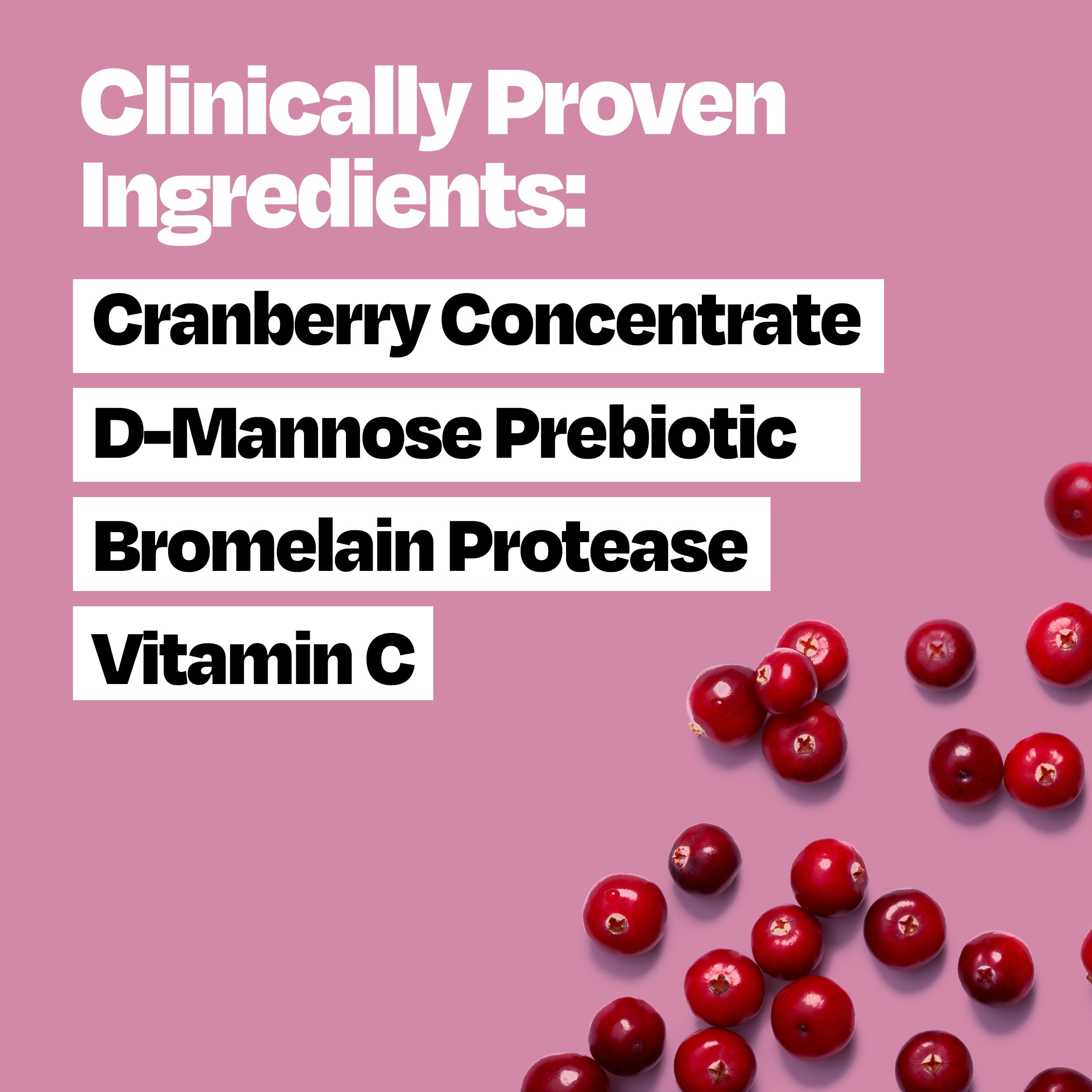 Cystex Urinary Tract Infection Support & Prevention - Cranberry Prebiotic Supplement with D-Mannose & Vitamin C for UTI Protection & Urinary Health Maintenance - 7.6 fl oz (Pack of 2) Cystex buy supplements canada