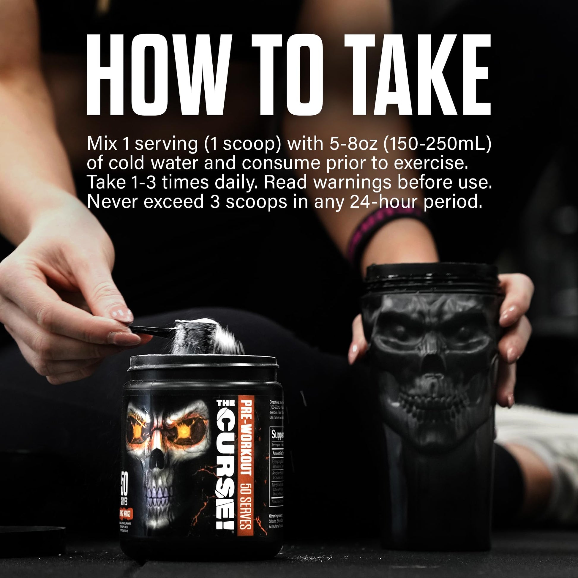 JNX SPORTS The Curse! Pre Workout Powder - Tropical Storm 50 Servings | Preworkout JNX SPORTS buy supplements canada