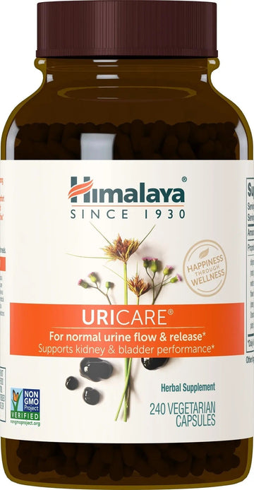 Himalaya UriCare Herbal Supplement, Kidney & Bladder Support, Urinary Tract & Urine Flow Support, Caffeine Free, Non-GMO, Gluten Free, Vegetarian, 240 Capsules, 60 Day Supply Himalaya buy supplements canada