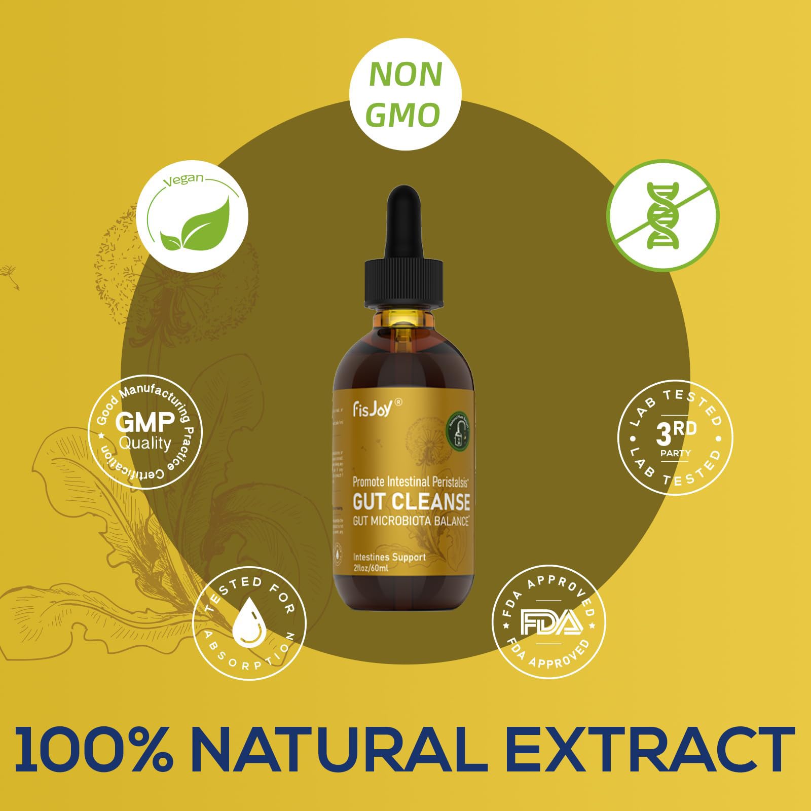 Fisjoy L-Carnitine & Herbal Liquid Drops – Gentle Daily Digestive Support with Pumpkin Seed, Clove & PAU D’Arco Extracts, Folate & Chromium, Vegan, Sugar-Free, 2 fl oz (60 mL) Fisjoy buy supplements canada