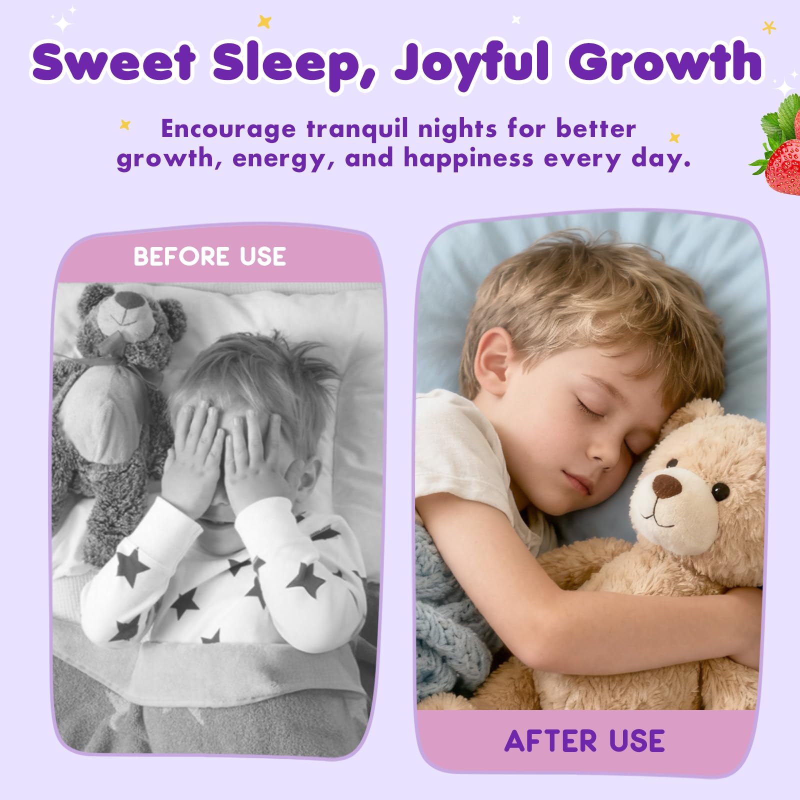 Magnesium Glycinate Liquid for Kids - Magnesium Bisglycinate Drops with L-Theanine, Chamomile & Vitamin B6, B12, C, D3 for Sleep, Relaxation, Immune Support, Calm & Focus - 2 Fl Oz, Strawberry Flavor CFILIHTC buy supplements canada