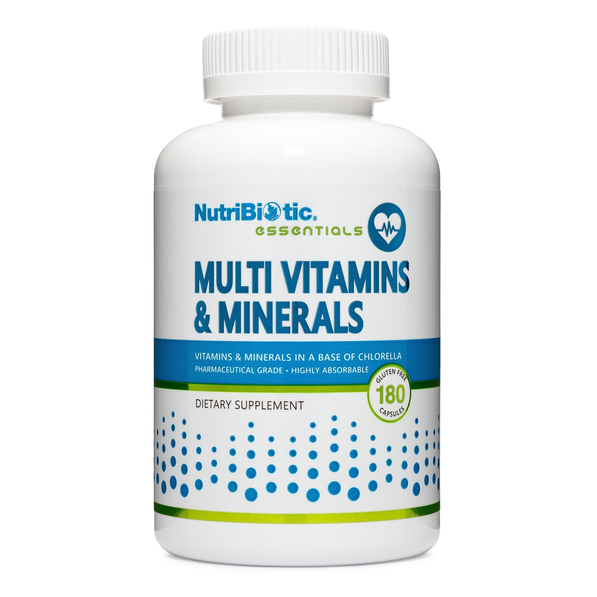 NutriBiotic – Multi Vitamins & Minerals, 180 Ct Capsules (Formerly Hypoallergenic Multiple) | 72 Pure Trace Elements in a Base of Chlorella | Pharmaceutical-Grade & Highly Absorbable | Gluten Free NutriBiotic buy supplements canada