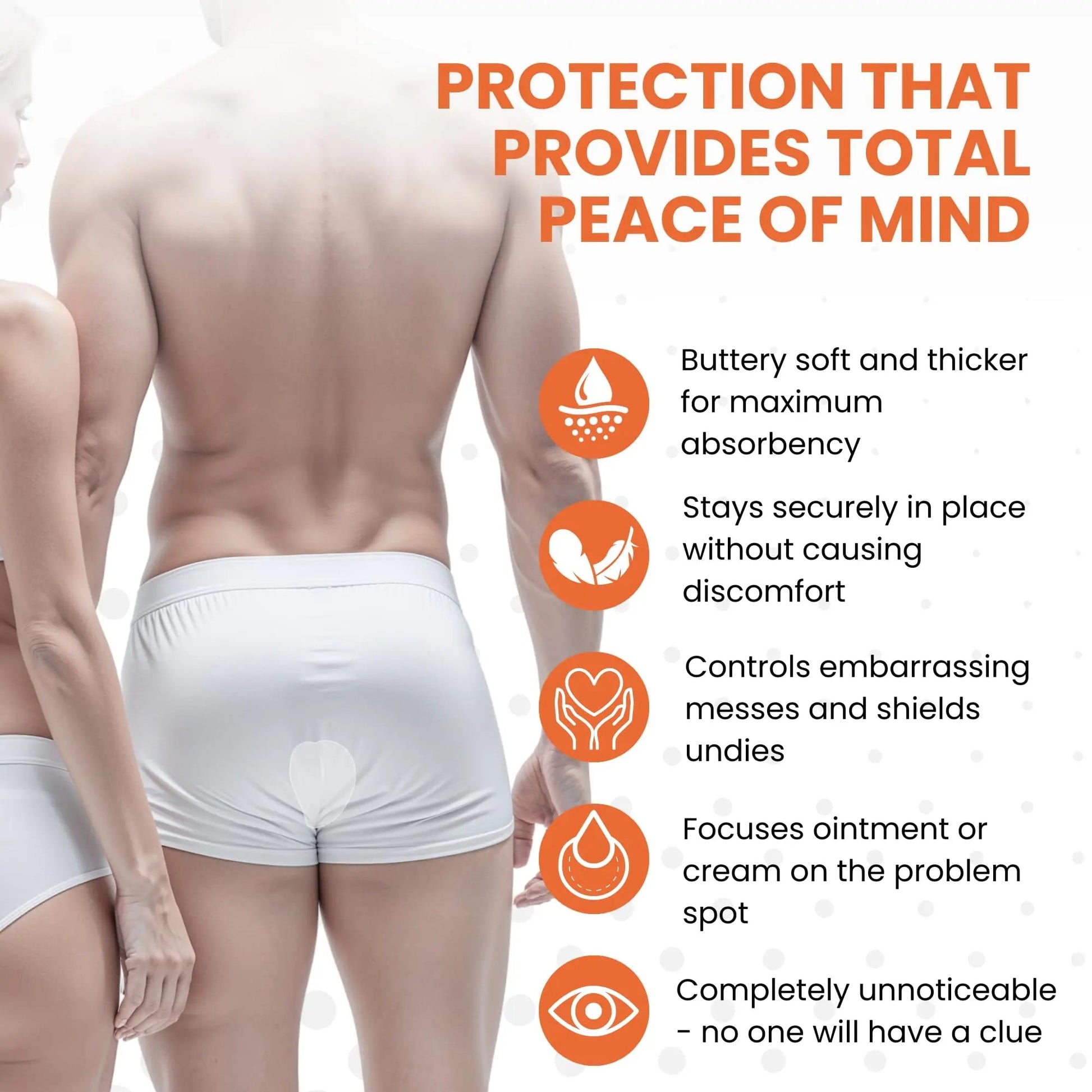 Butts Are Messy - Control The Mess. ANUPAD Premium Absorbent Pads. Confidently Handle Bowel Leakage, Bleeding Hemorrhoids, And The Mess Hemorrhoid Ointments Make. ANUPAD buy supplements canada