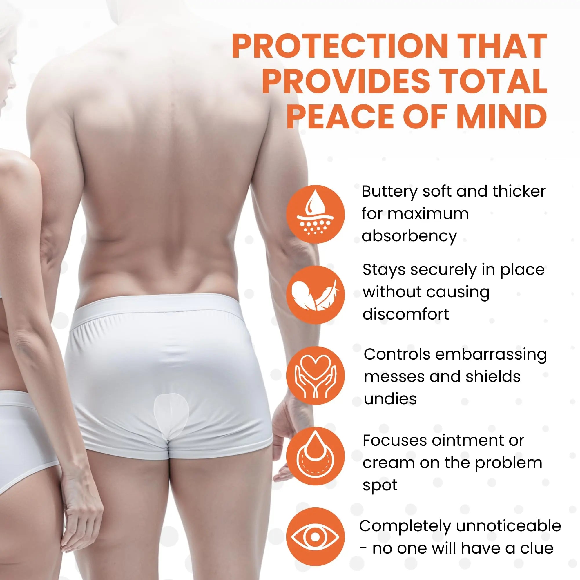 Butts Are Messy - Control The Mess. ANUPAD Premium Absorbent Pads. Confidently Handle Bowel Leakage, Bleeding Hemorrhoids, And The Mess Hemorrhoid Ointments Make. ANUPAD buy supplements canada