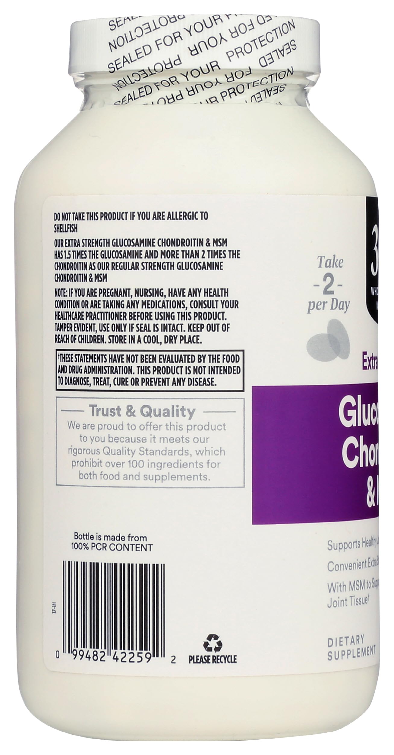 365 by Whole Foods Market, Glucosamine Chondroitin X Strength MSM, 240 Tablets 365 by Whole Foods Market buy supplements canada
