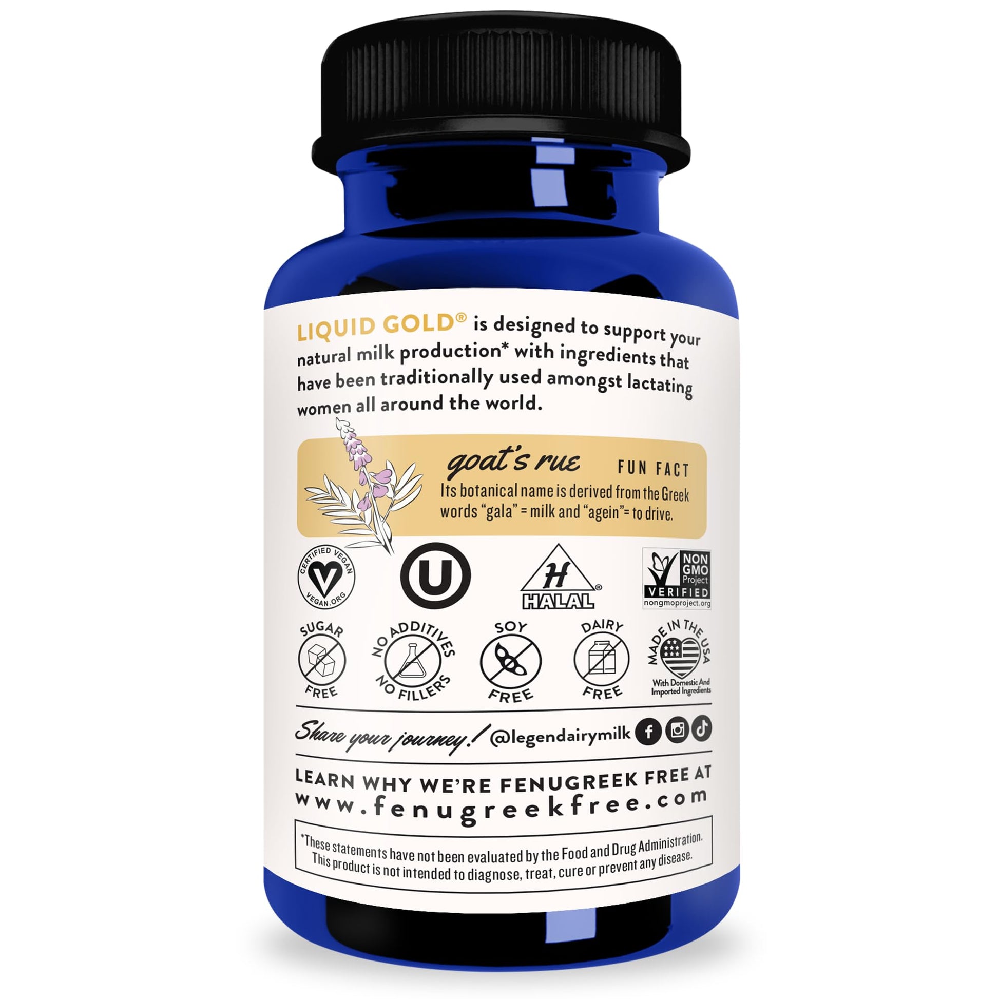 Legendairy Milk Liquid Gold Lactation Support | Lactation Supplement with Organic Goats Rue, Milk Thistle, Shatavari, Fennel, Alfalfa & Anise Legendairy Milk buy supplements canada